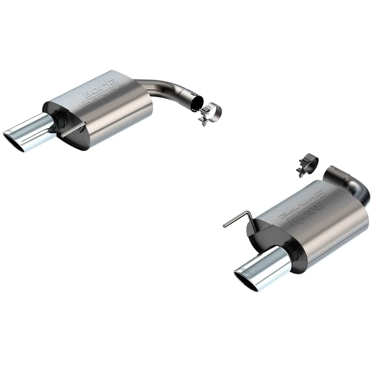 Borla 2024 Ford Mustang GT 5.0L V8 w/o Active Exhaust 2.5in S-Type Axle-Back Exhaust System