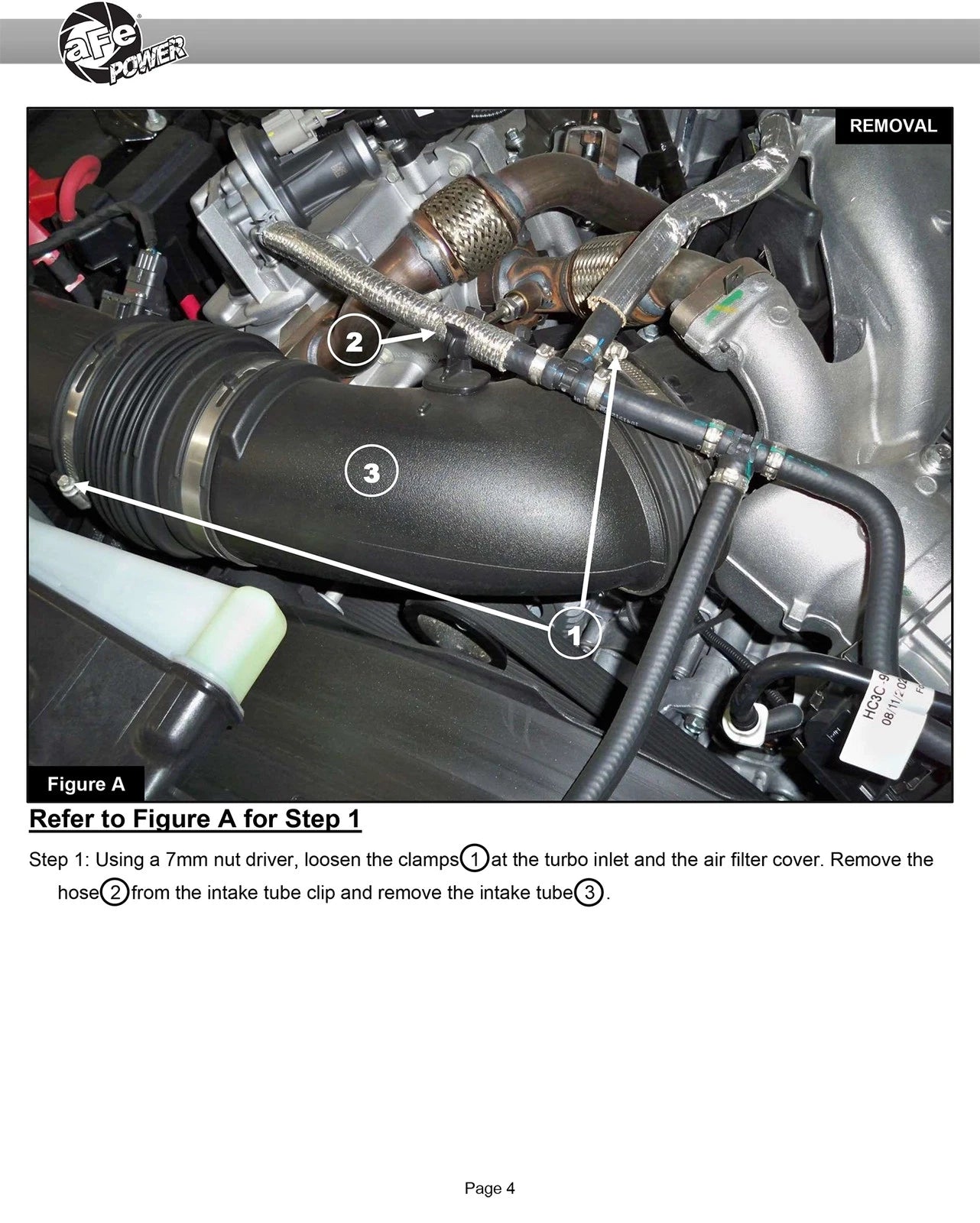 aFe 20-24 Ford Diesel Trucks V8-6.7L (td) Momentum HD Cold Air Intake System w/ Pro 10R Filter