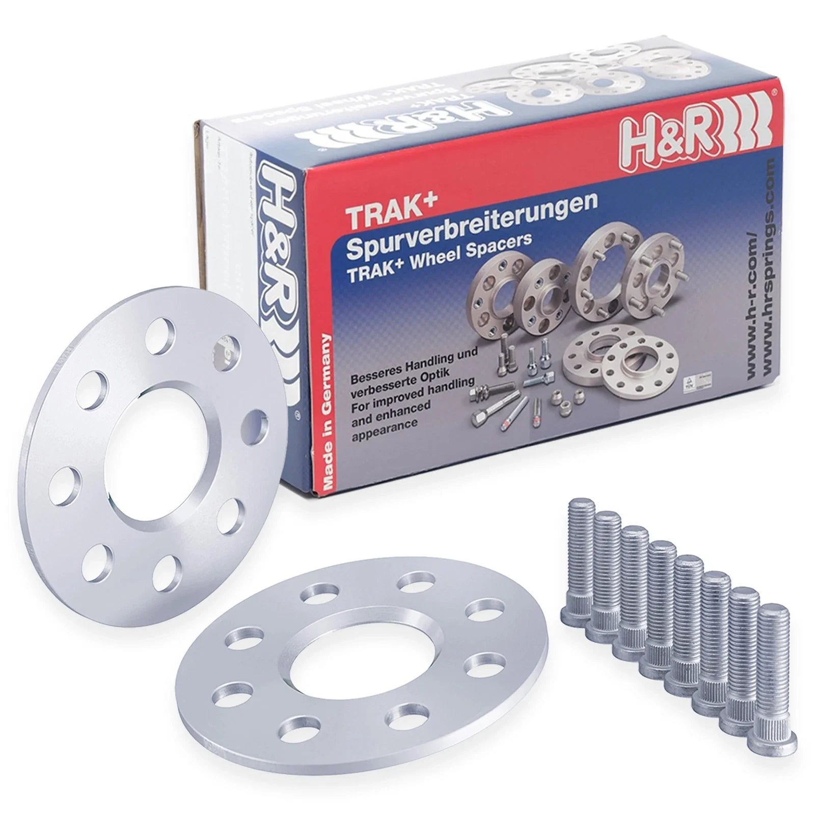 H&R Trak+ 10mm DRS Wheel Adaptor Bolt 4/100 Center Bore 54.1 Stud Thread 12x1.5