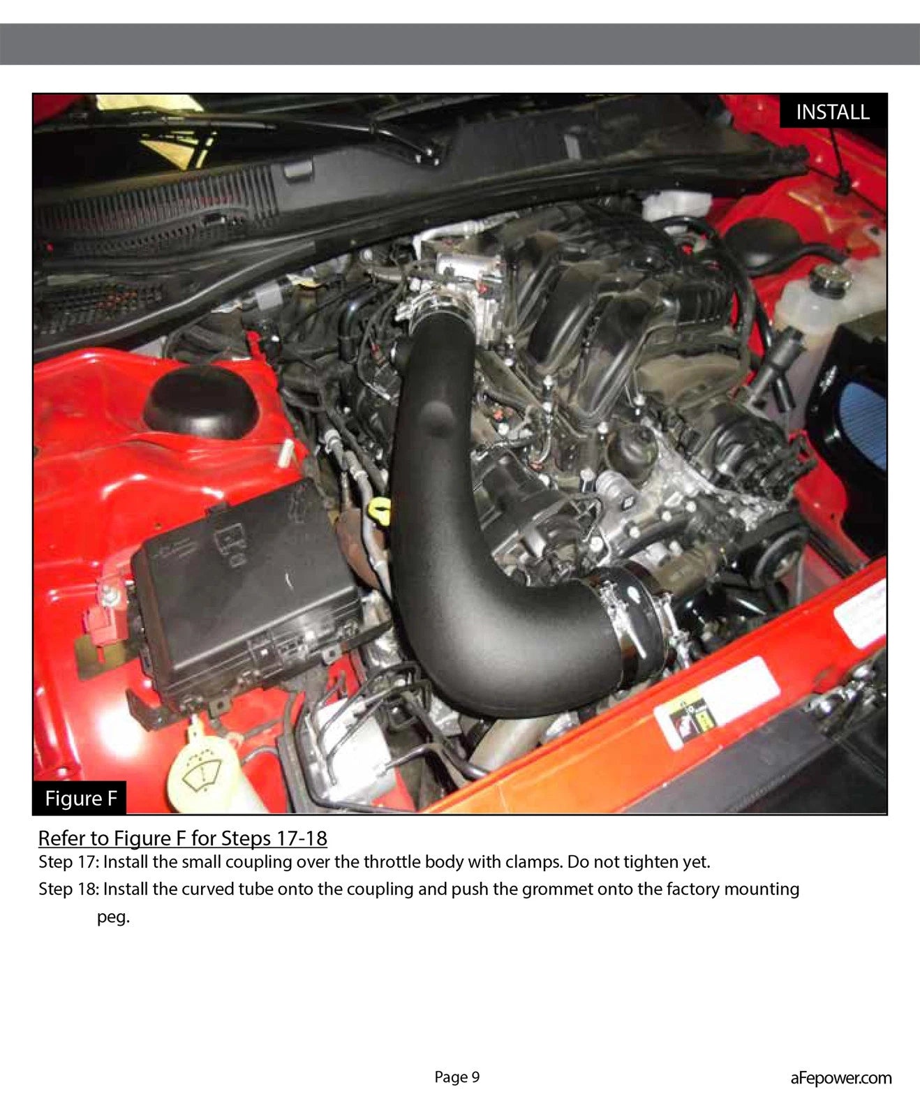 aFe Momentum GT Dry S Stage-2 Intake System 11-15 Dodge Challenger/Charger V6-3.6L