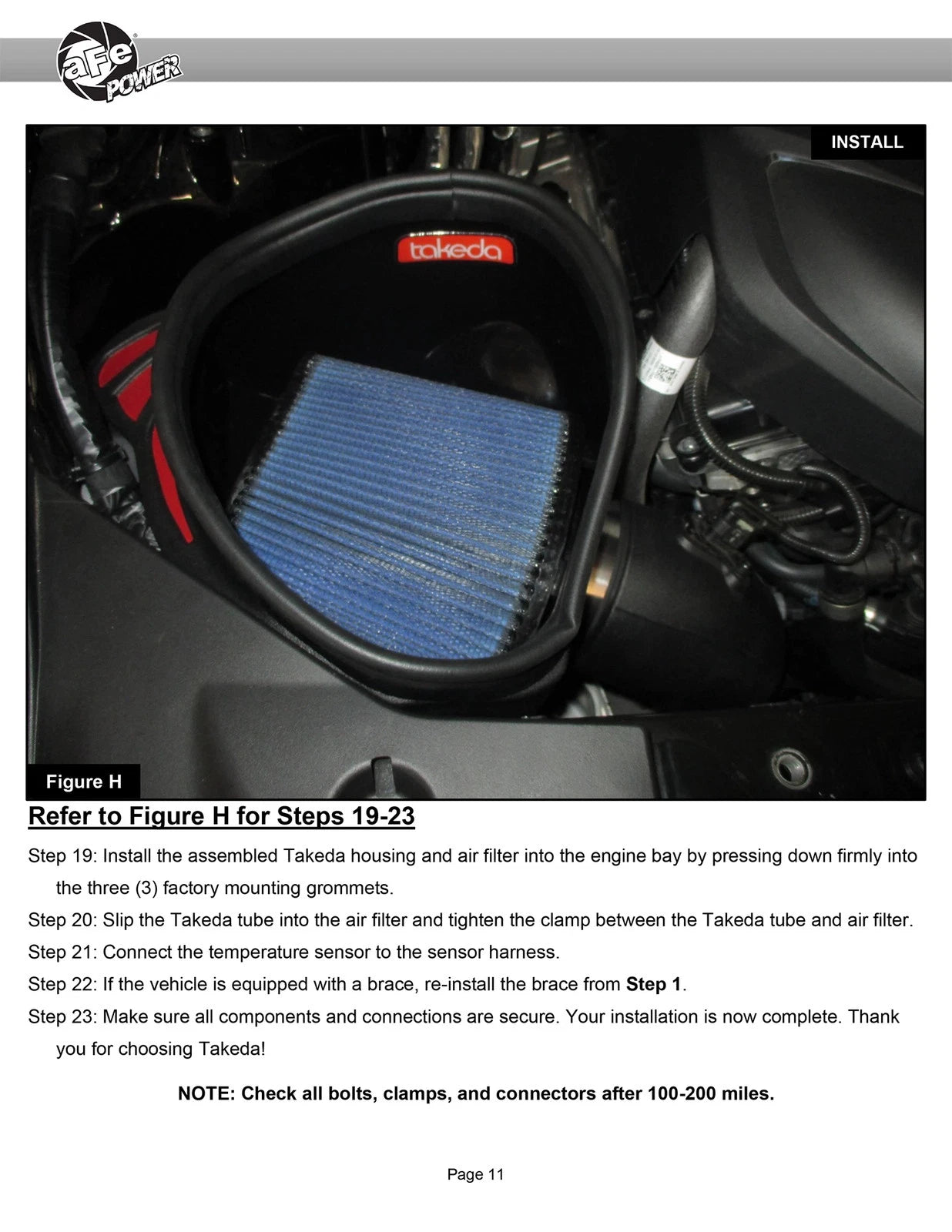 aFe Takeda Intakes Stage-2 AIS w/ Pro 5R Media 20-22 Toyota GR Supra (A90) L6-3.0L (t) B58