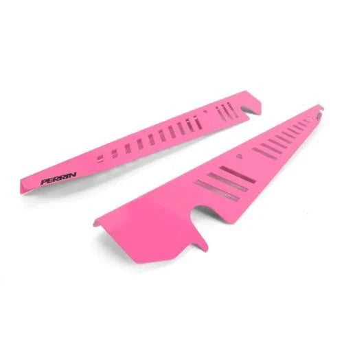 PERRIN 15-21 Subaru WRX/STI Fender Shroud Set - Hyper Pink