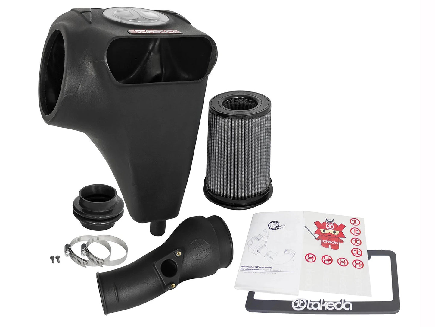 aFe Takeda Momentum GT Pro DRY S Cold Air Intake System 17-18 Honda Civic Si I4 1.5L (t)