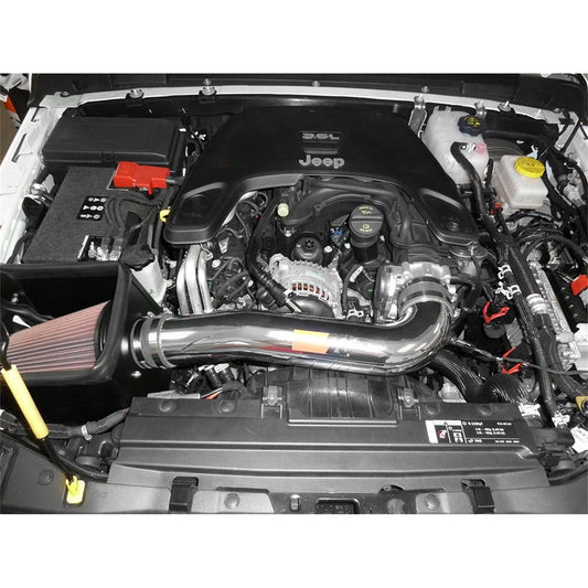 K&N 2018 Jeep Wrangler JL V6-3.6L High Flow Performance Kit