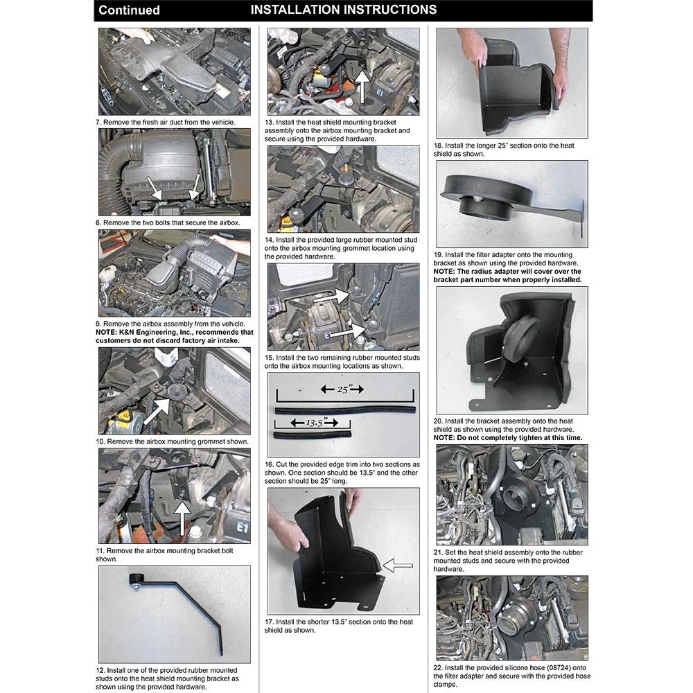 K&N 11-14 Hyundai Sonata 2.4L L4/13-15 Kia Optima 2.4L L4 Typhoon Short Ram Intake