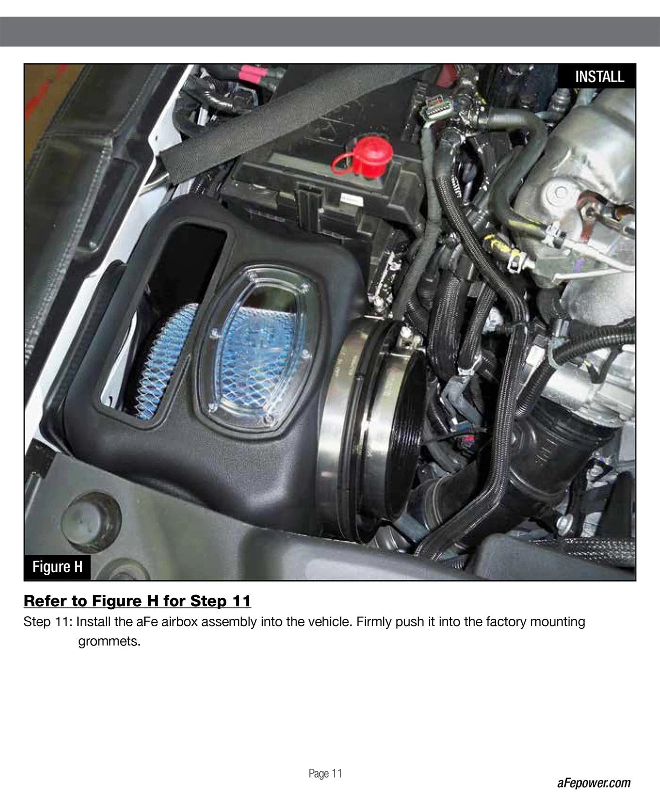 aFe Momentum HD Pro DRY S 2017 GM Diesel Trucks V8-6.6L Cold Air Intake System