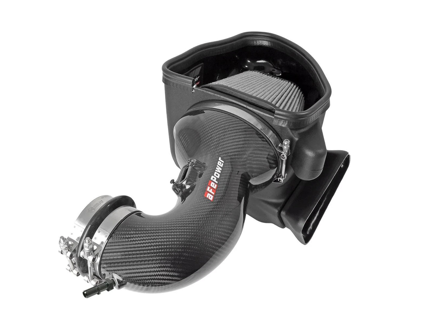 aFe 17-12 Chevrolet Camaro ZL1 (6.2L-V8) Track Series Carbon Fiber CAI System w/ Pro-DRY S Filters