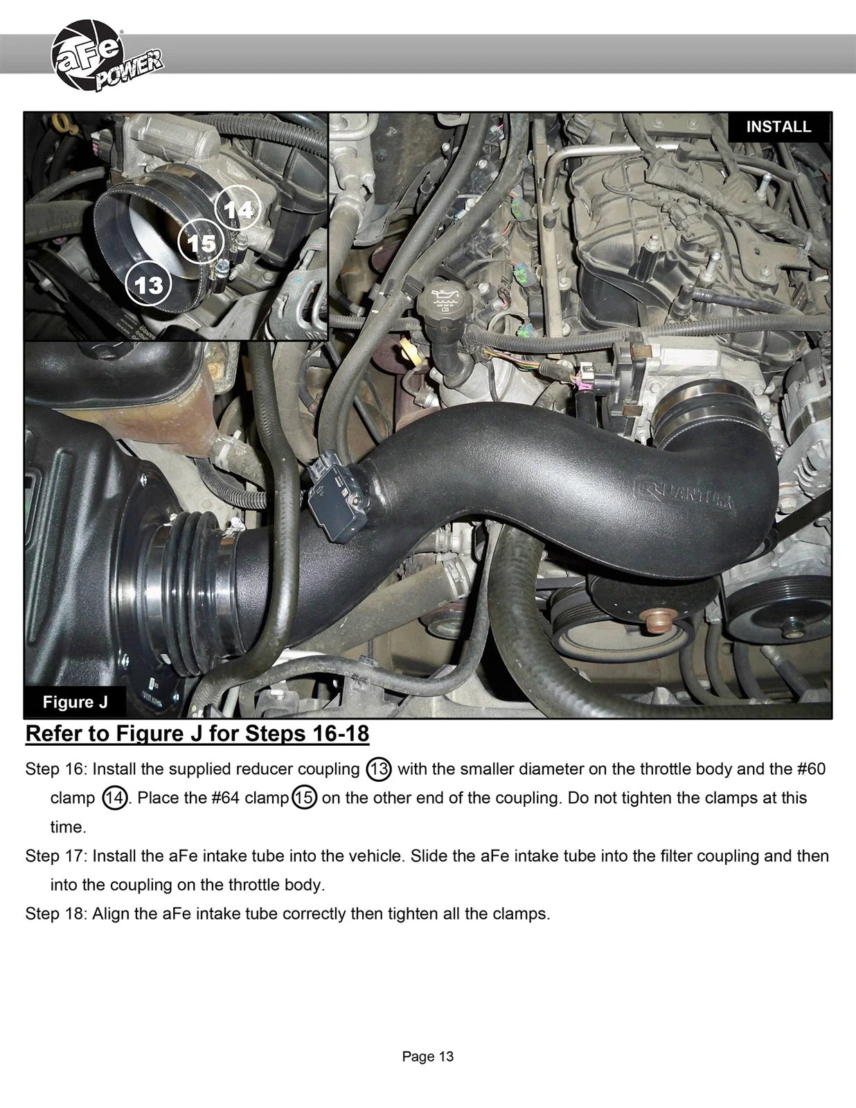 aFe Quantum Cold Air Intake w/ Pro 5R Media 09-13 GM Silverado/Sierra V8-4.8/5.3/6.2L