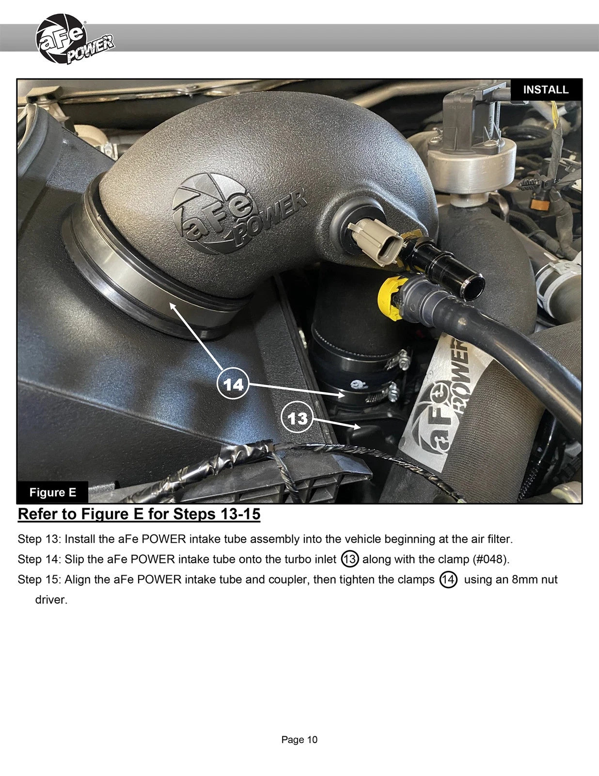 aFe Rapid Induction Cold Air Intake System w/Pro 5R Filter 19-20 Ford Ranger L4 2.3L (t)
