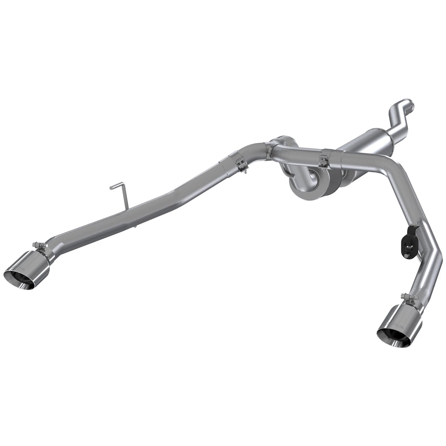 MBRP 2020 Jeep Gladiator 3.6L 2.5in Dual Rear Exit Cat Back Exhaust 304