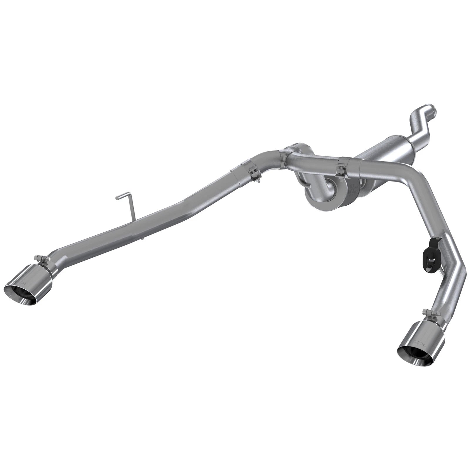 MBRP 2020 Jeep Gladiator 3.6L 2.5in Dual Rear Exit Cat Back Exhaust 304
