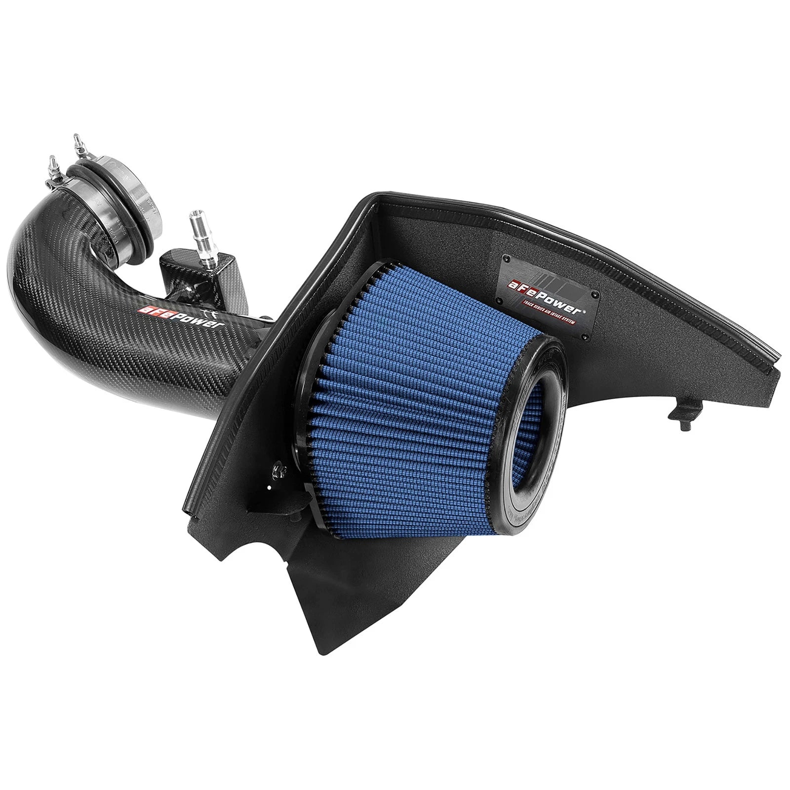 aFe Track Series Carbon Fiber Pro 5R AIS - 16-19 Chevrolet Camaro SS V8-6.2L
