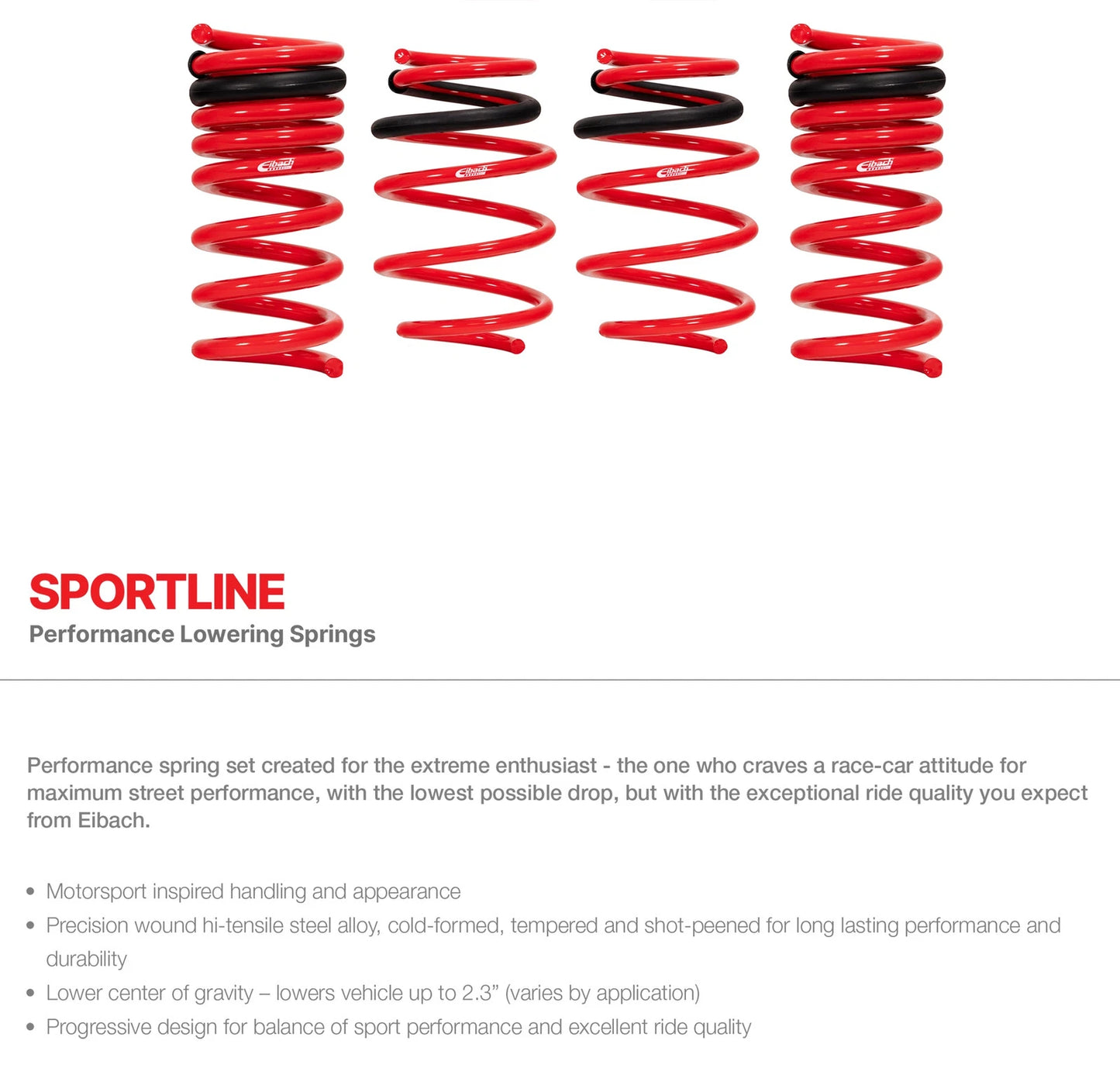 Eibach Sportline Kit for 17-18 Honda Civic Type-R