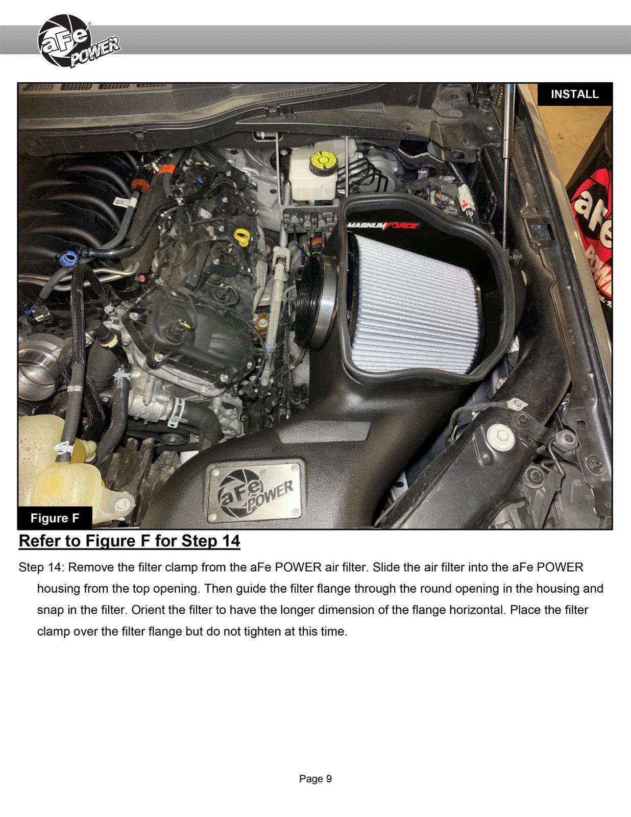 aFe 2021+ Ford F150 5.0L V8 MagnumFORCE Intake Stage-2 Pro DRY S
