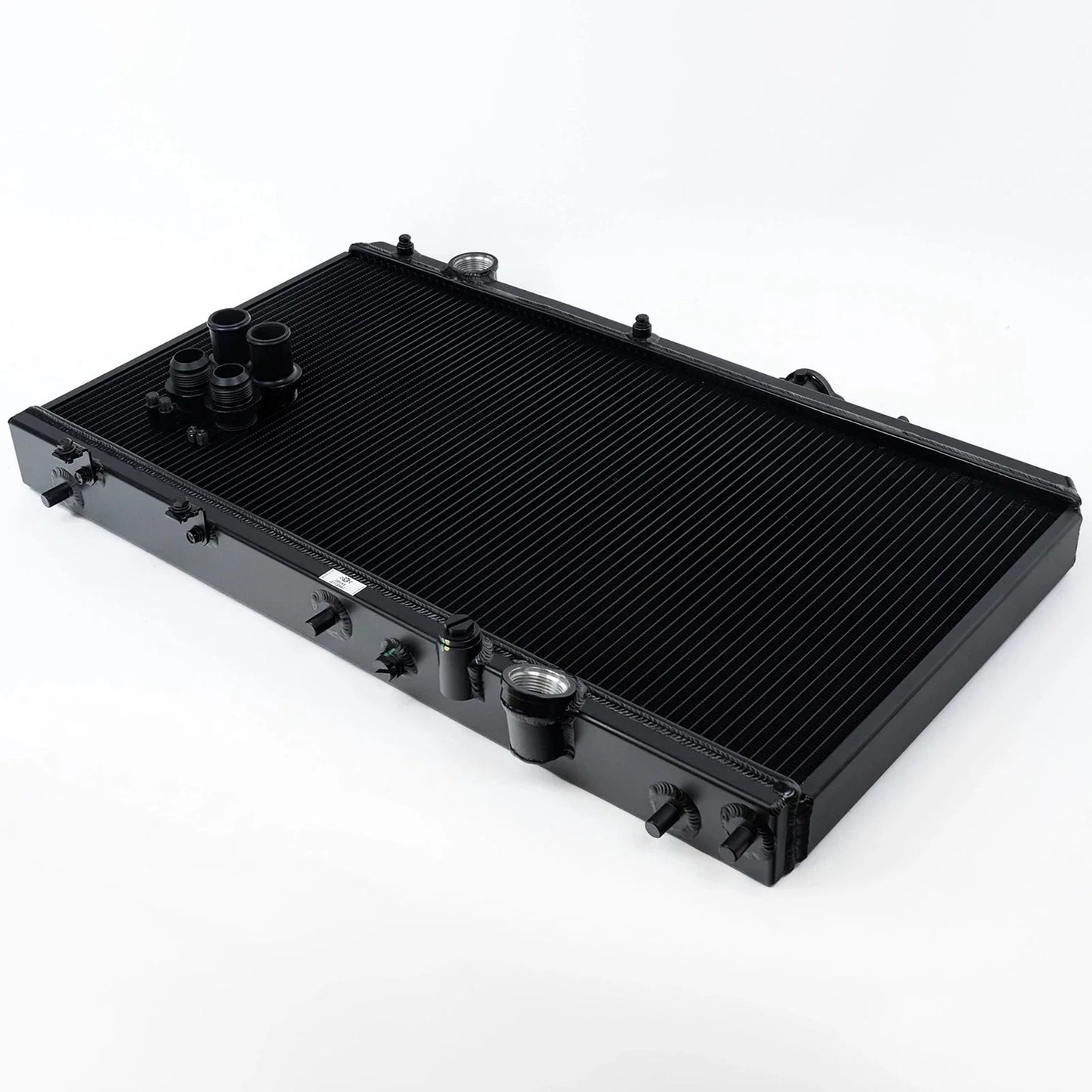 CSF 92-00 Honda Civic w/K-Swap V3 Radiator - Black Finish