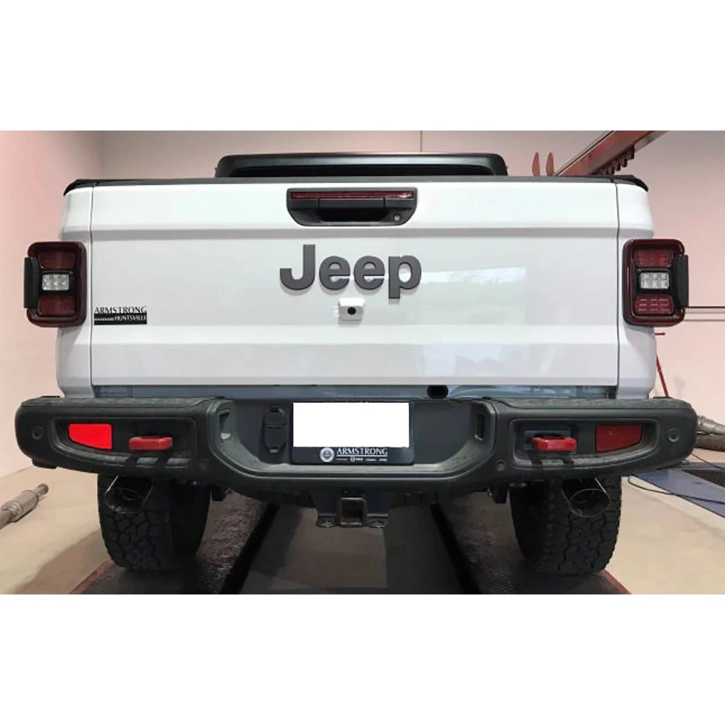 MBRP 2020 Jeep Gladiator 3.6L 2.5in Dual Rear Exit Cat Back Exhaust Aluminized