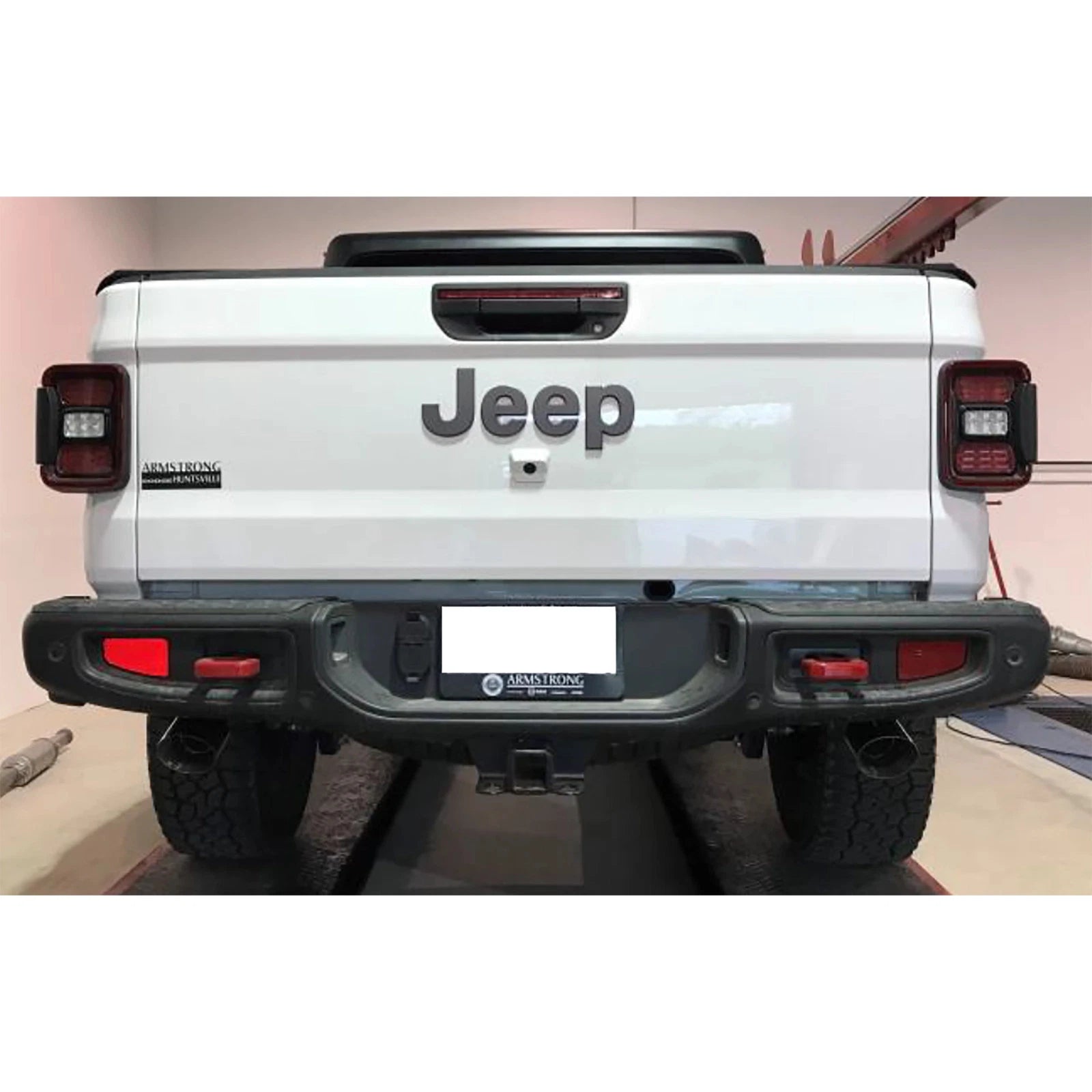 MBRP 2020 Jeep Gladiator 3.6L 2.5in Dual Rear Exit Cat Back Exhaust Aluminized