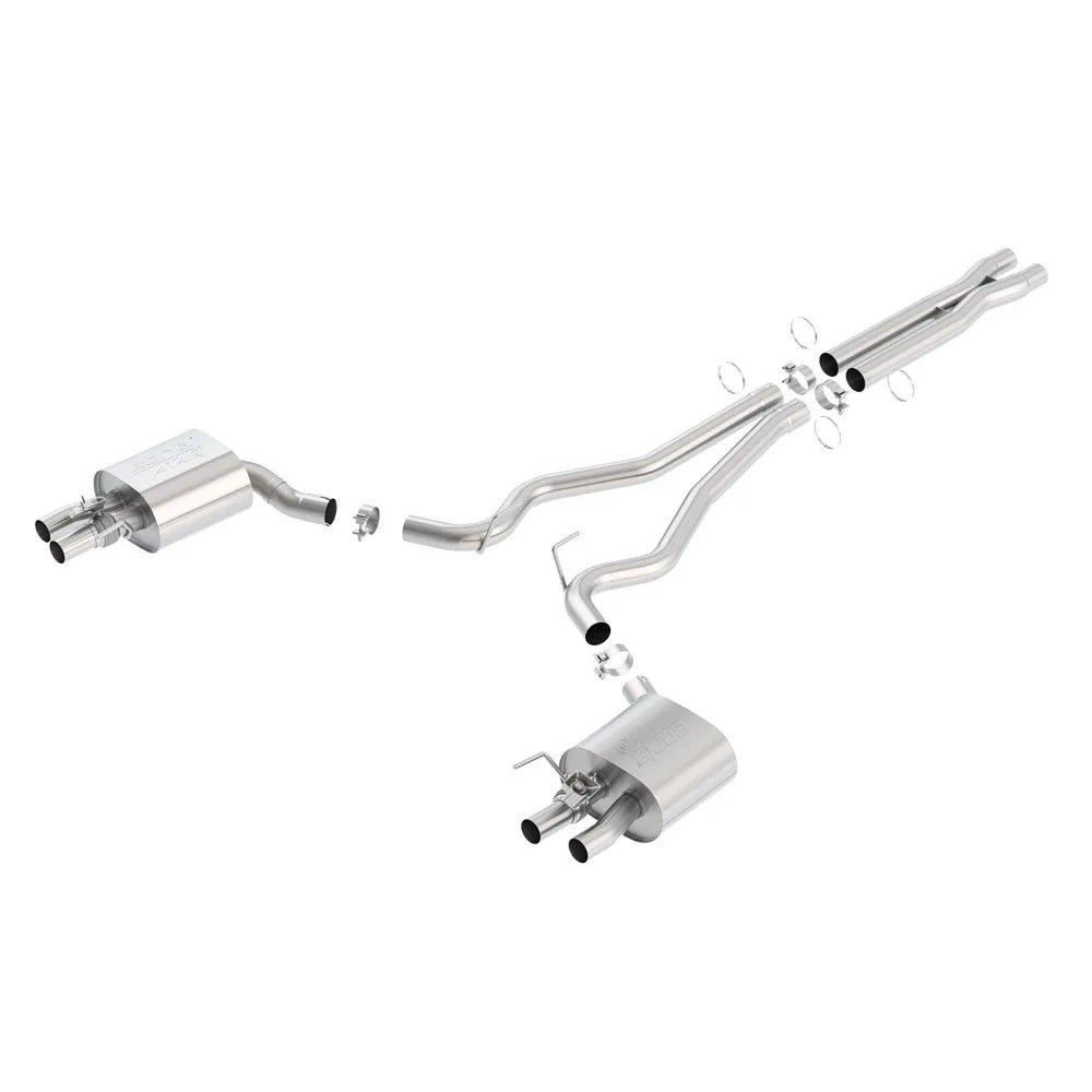 Borla 15-16 Ford Mustang Shelby GT350 5.2L ATAK Cat Back Exhaust (Uses Factory Valence)