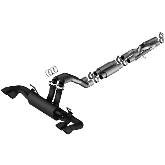 Borla 21-22 Jeep Wrangler Rubicon 392 6.4L V8 AT 4WD 4DR ATAK Cat-Back Exhaust - Coated Black