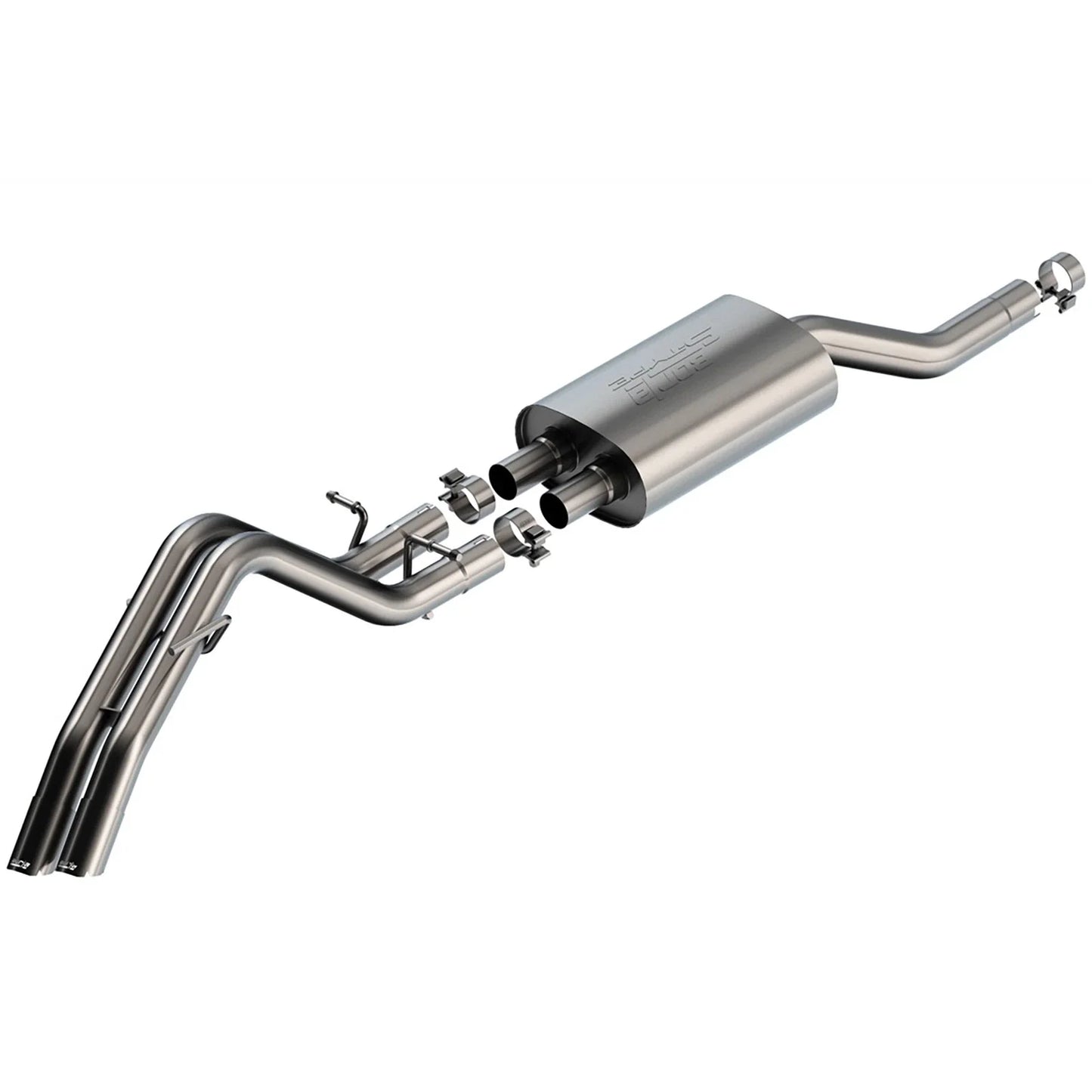 Borla 2024+ Ford Ranger S Type Catback System - Rock Crawler Design
