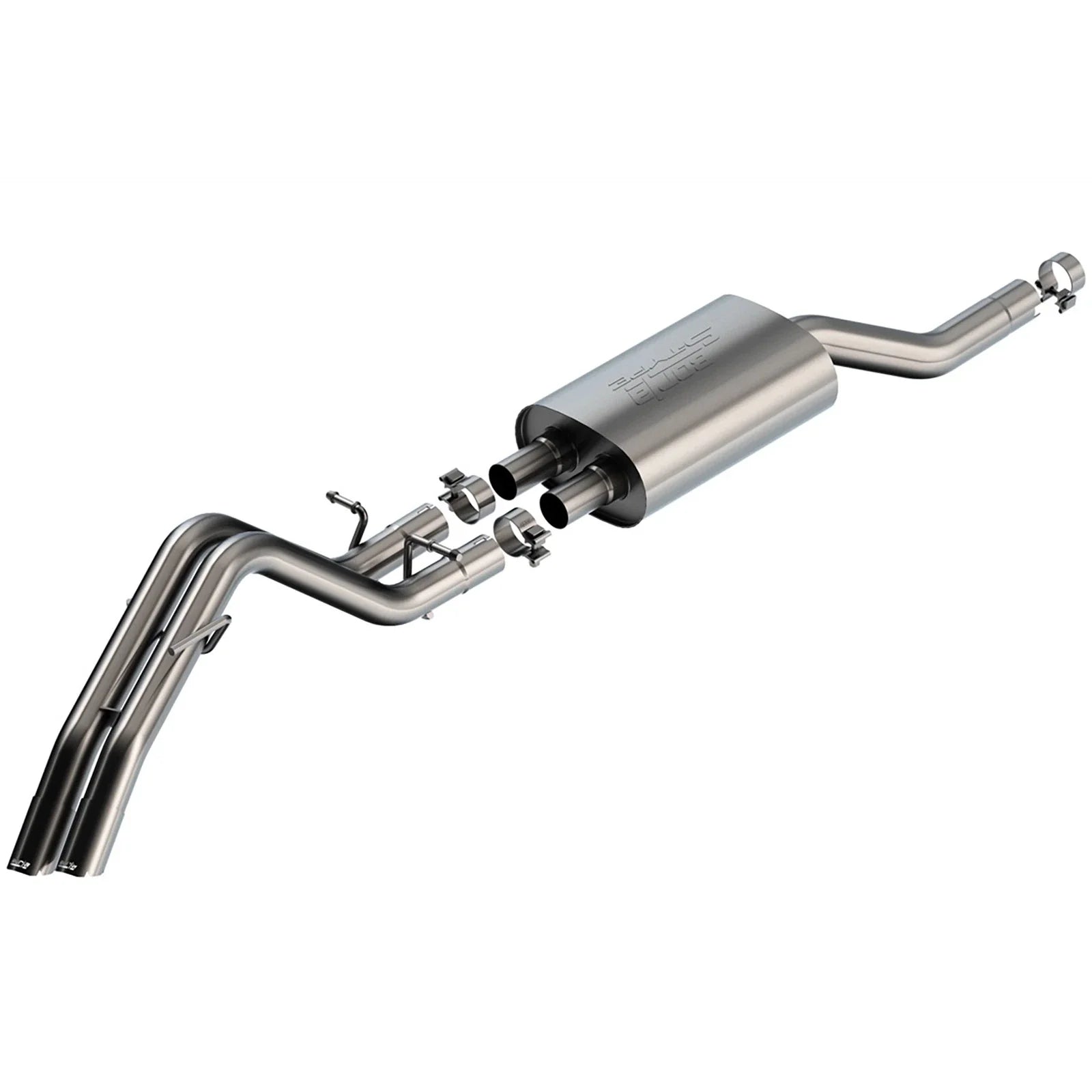 Borla 2024+ Ford Ranger S Type Catback System - Rock Crawler Design
