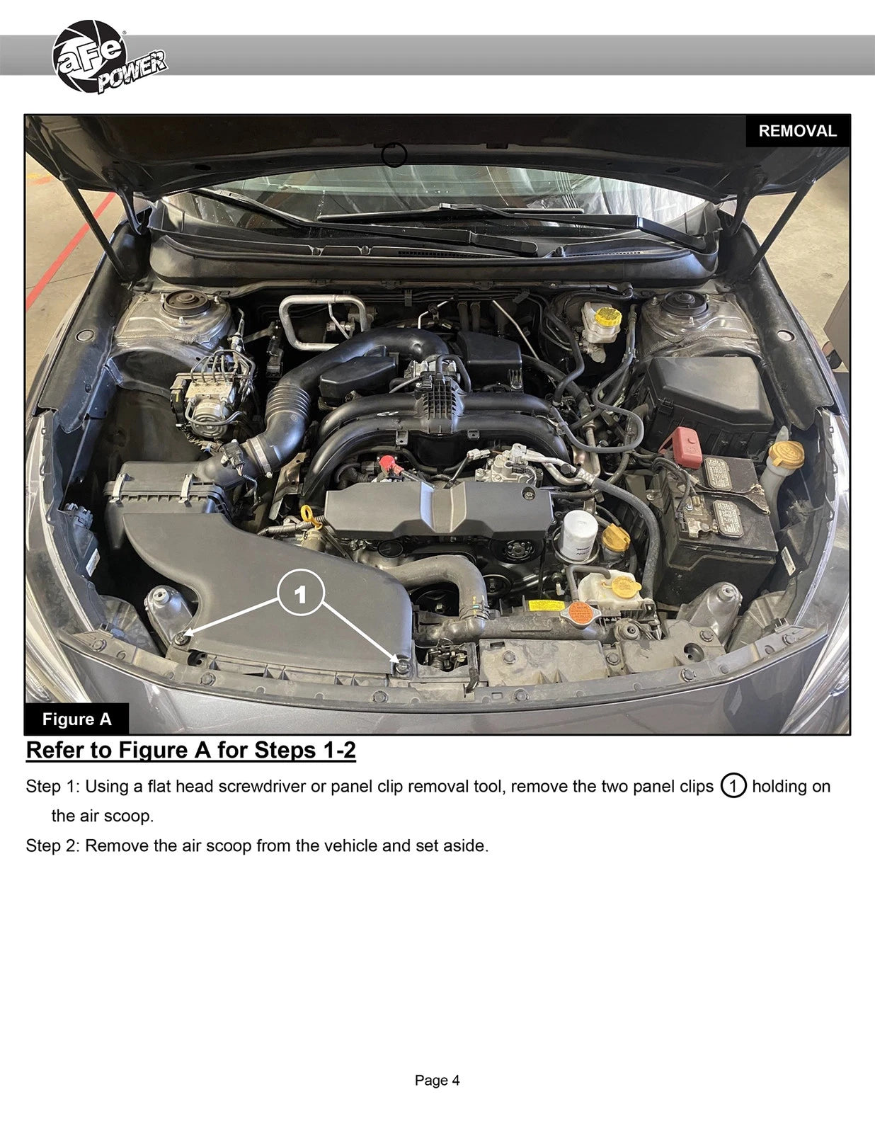 aFe 15-19 Subaru Outback H4-2.5L Takeda Momentum Cold Air Intake System w/ Pro 5R Media