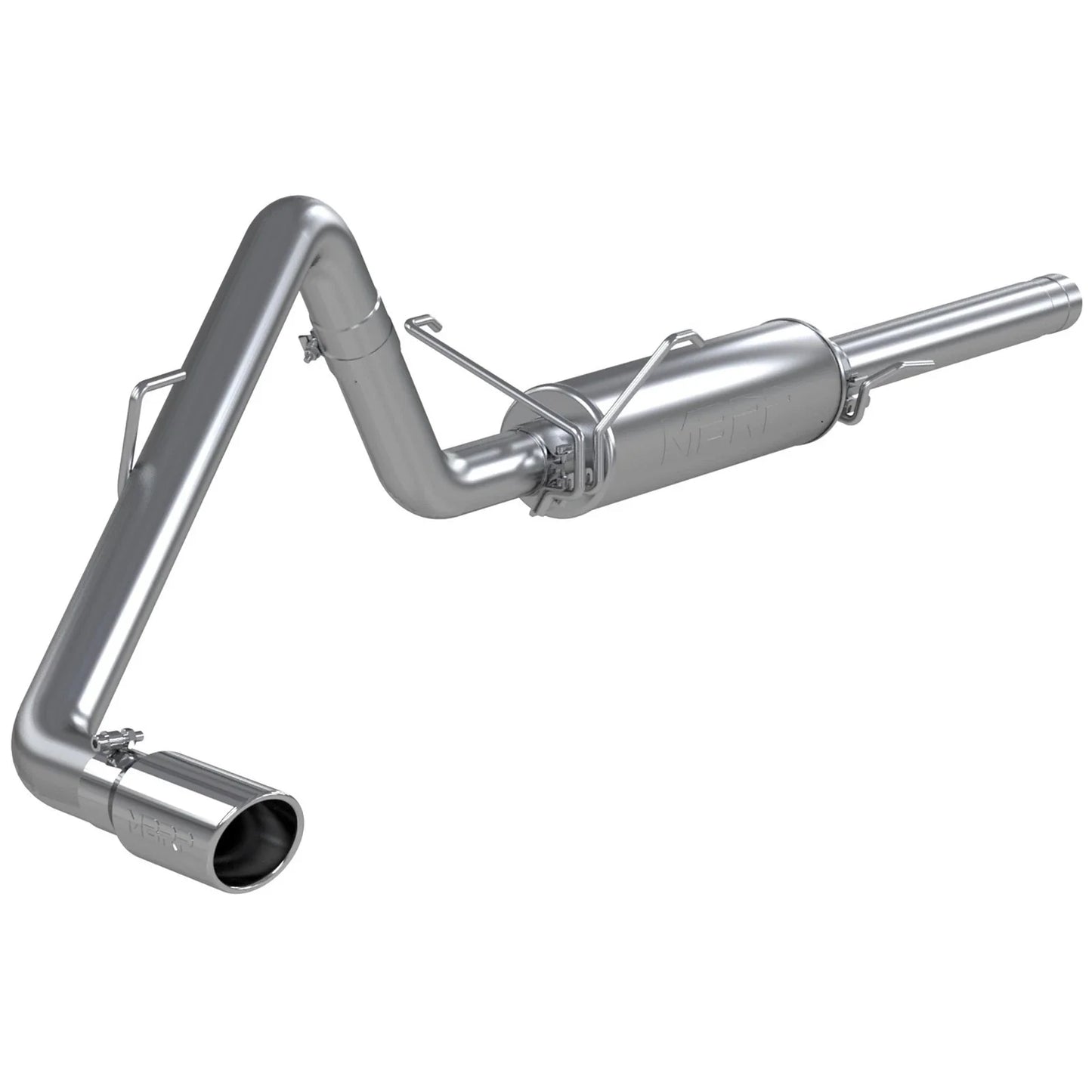 MBRP 2004-2005 Dodge Ram Hemi 1500 5.7L SC/CC-SB Cat Back Single Side