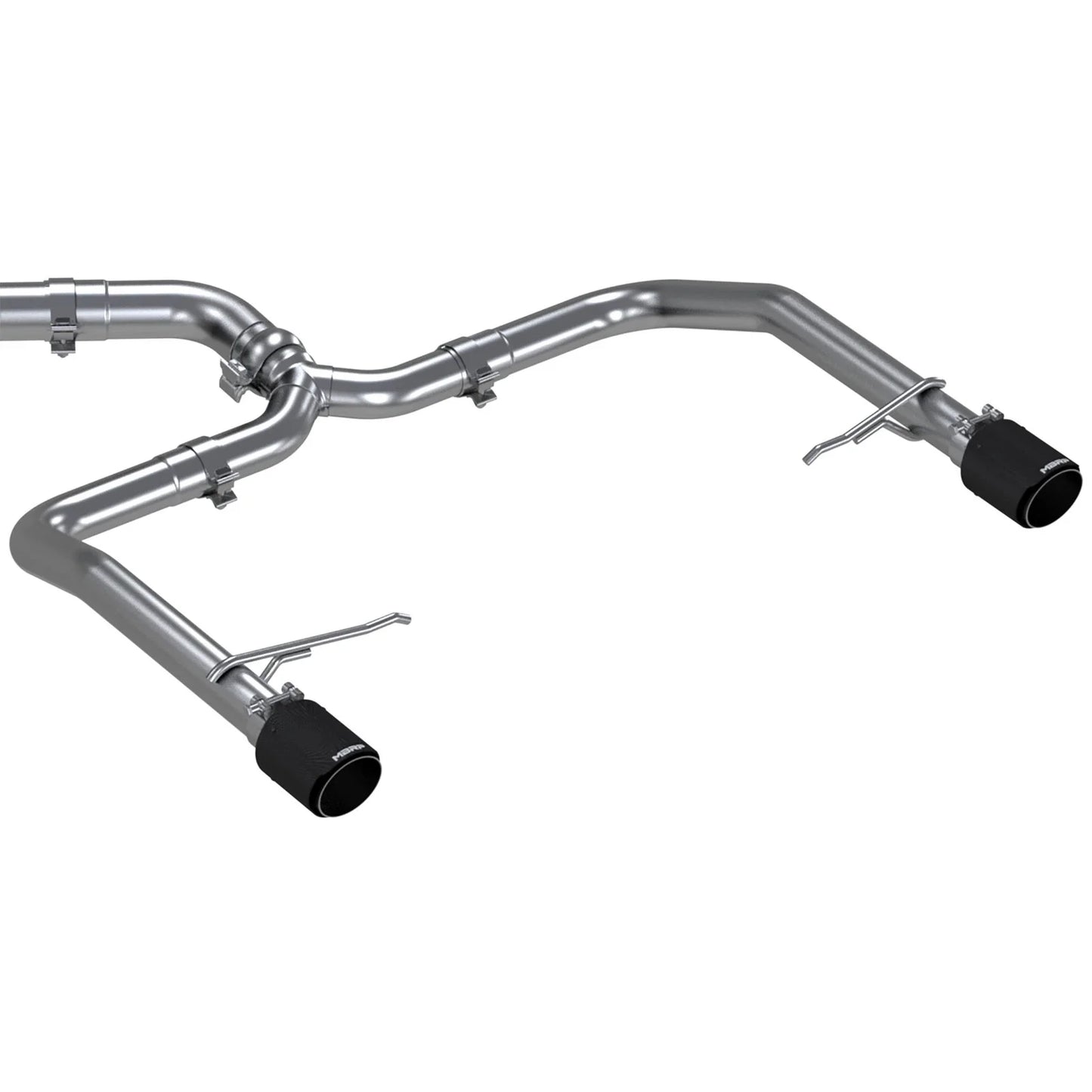 MBRP 19-21 VW Jetta GLI T304 SS 3in Cat-Back Dual Split Rear Exit Exhaust - Carbon Fiber Tips