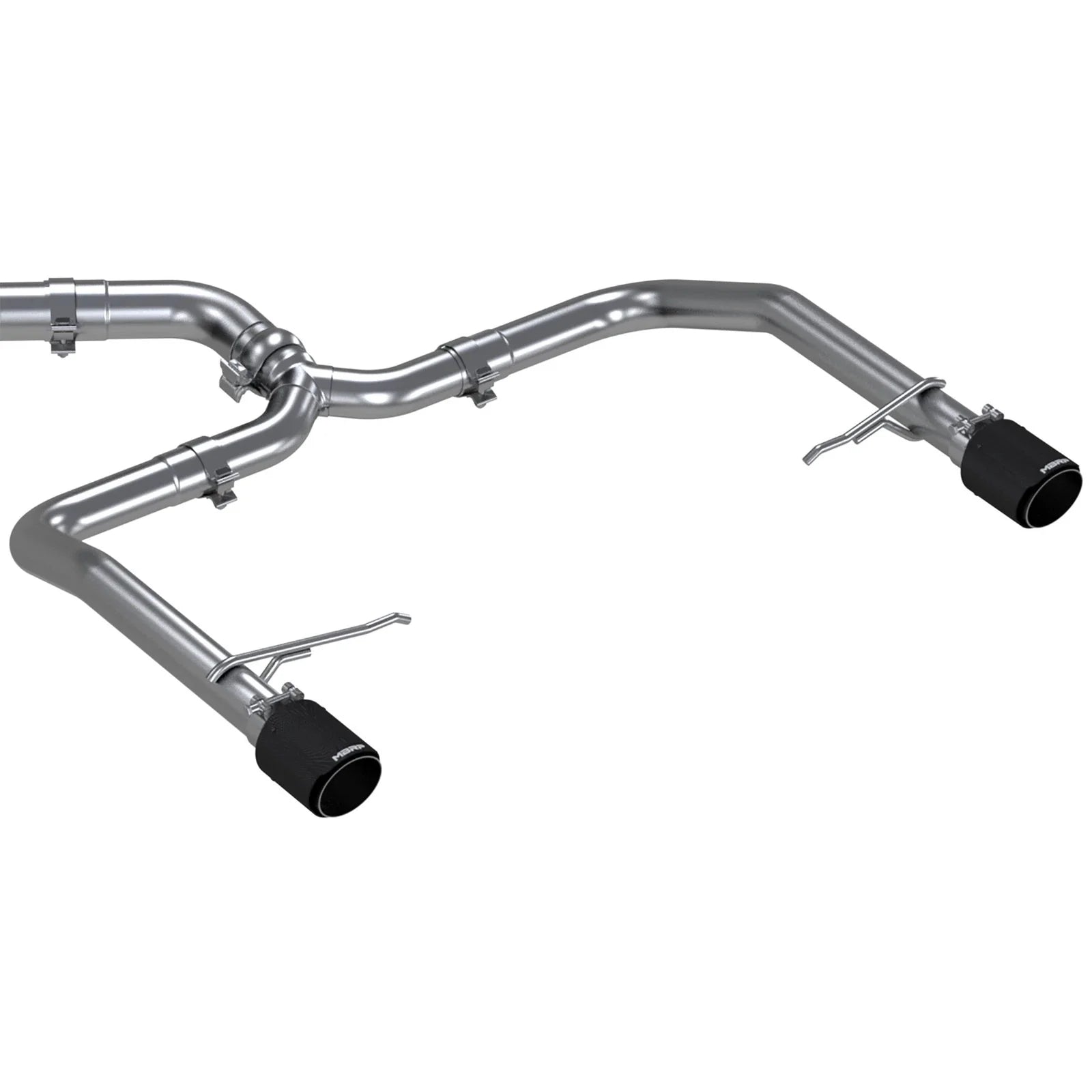MBRP 19-21 VW Jetta GLI T304 SS 3in Cat-Back Dual Split Rear Exit Exhaust - Carbon Fiber Tips