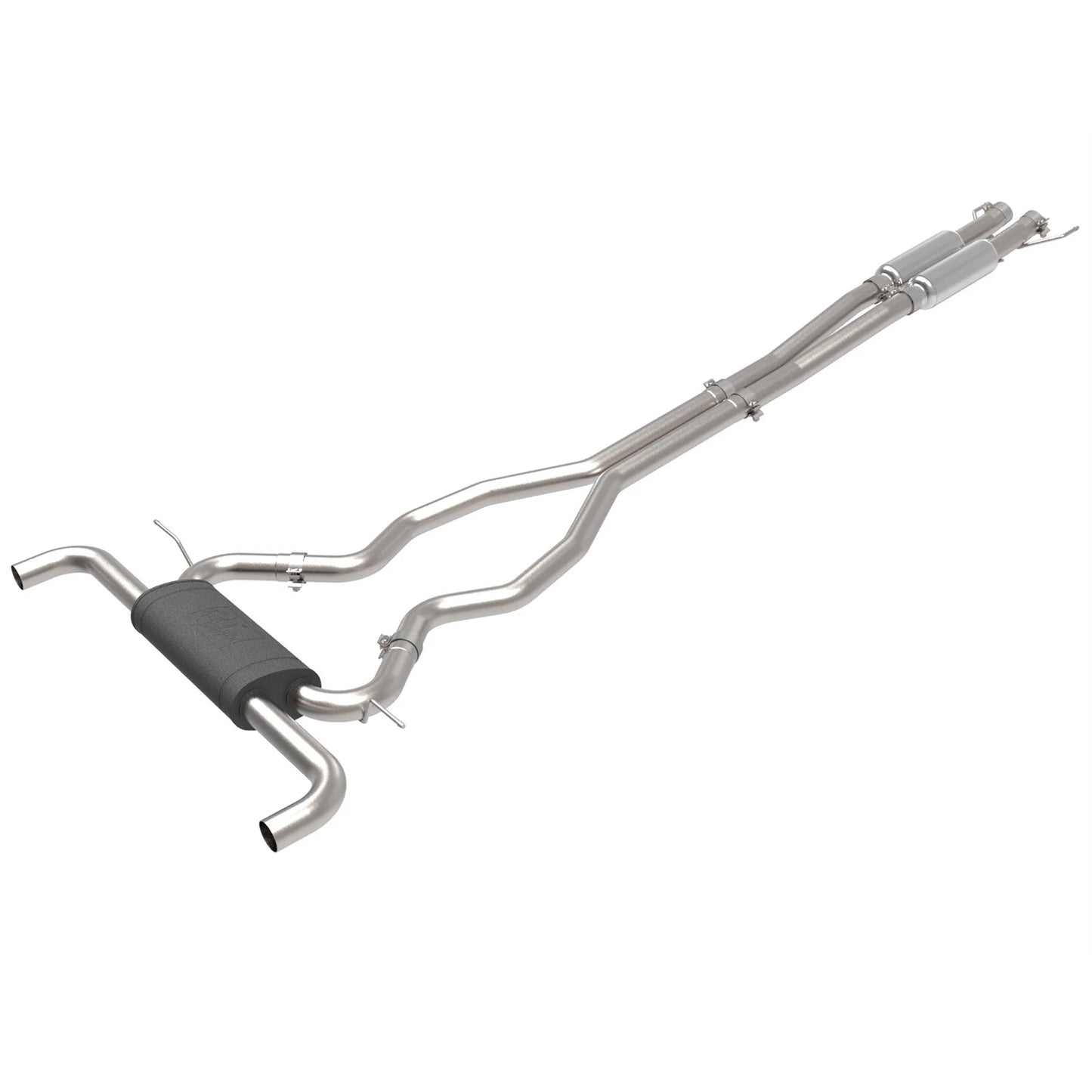 aFe Vulcan Series 2 1/2in 304 SS Cat-Back 19-20 Ford Edge ST V6 2.7L(tt)