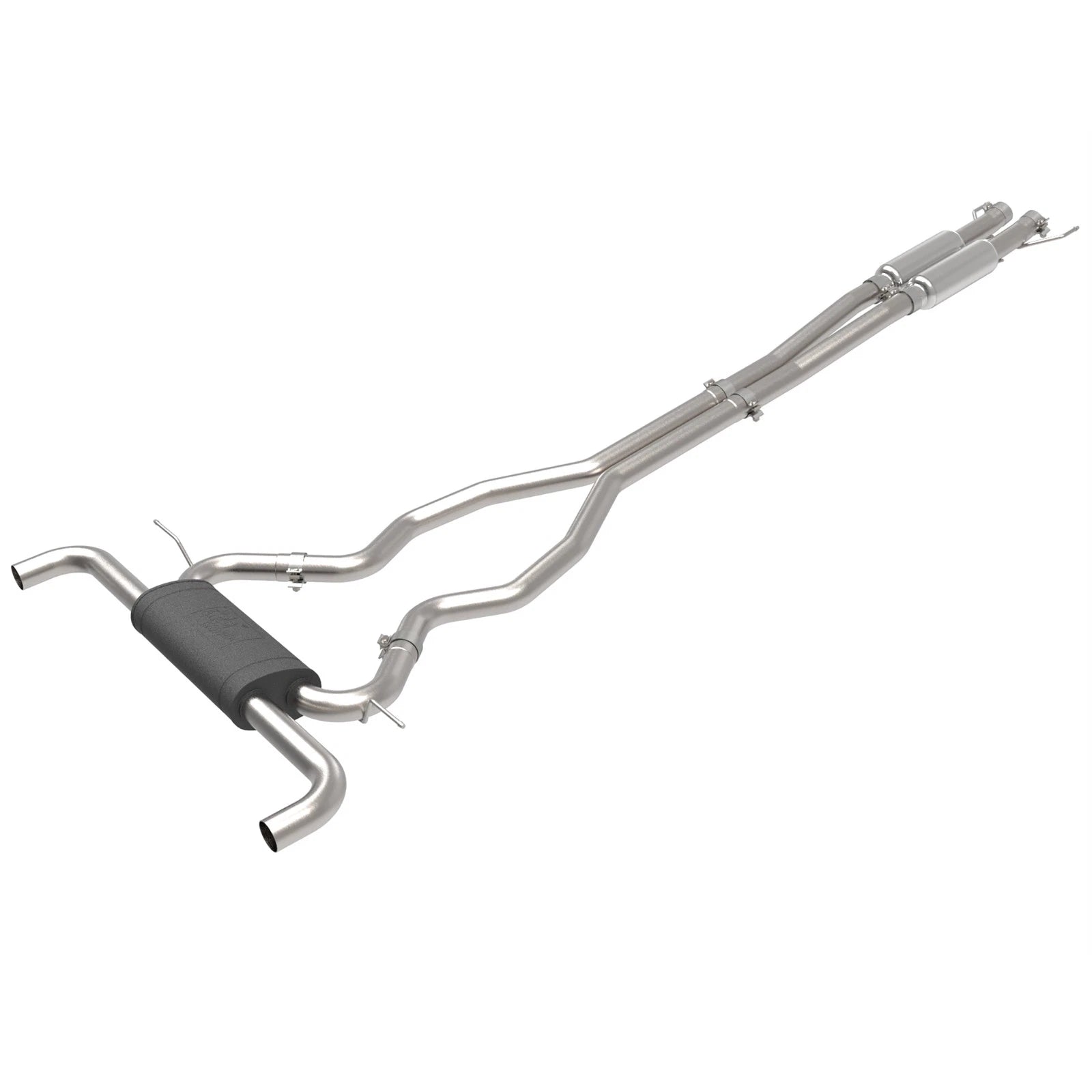 aFe Vulcan Series 2 1/2in 304 SS Cat-Back 19-20 Ford Edge ST V6 2.7L(tt)