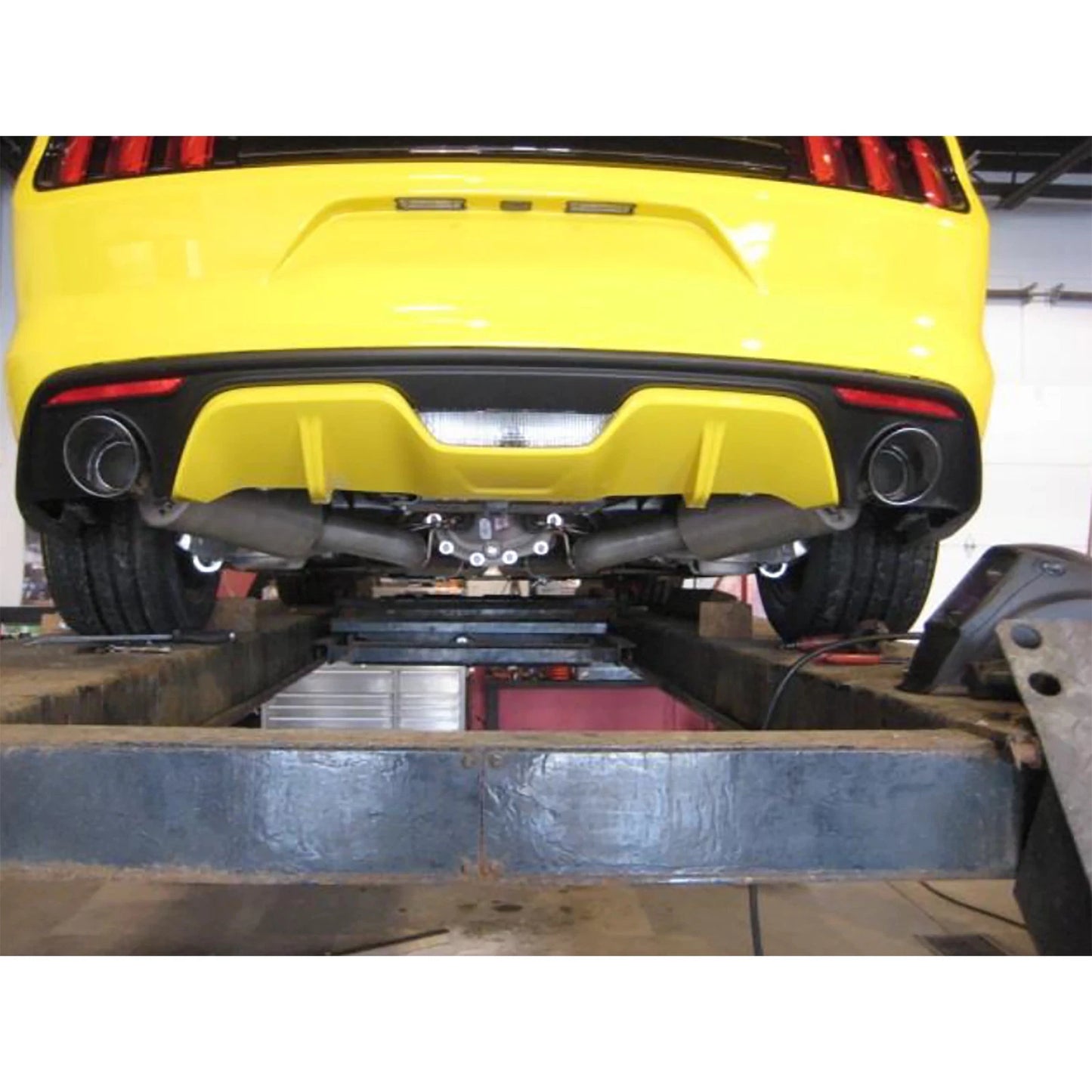 MBRP 15-18 Ford Mustang EcoBoost 2.3L T409 3in Cat Back Dual Split Rear Exit (Street Version)