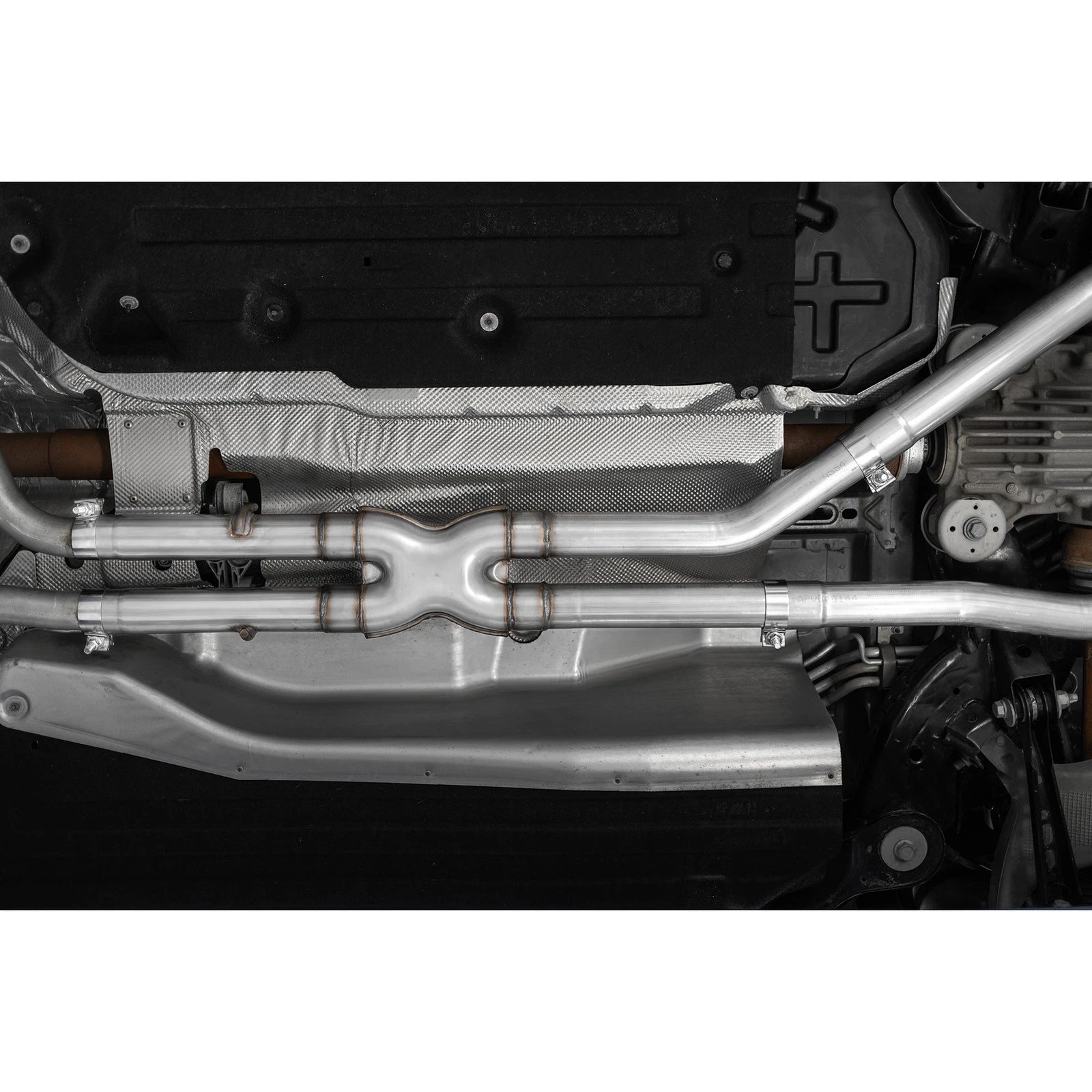 MBRP 20-21 Ford Explorer ST 3.0L Ecoboost SS 2.5in Dual Rear Exit w/ Carbon Fiber Quad Tips - T304