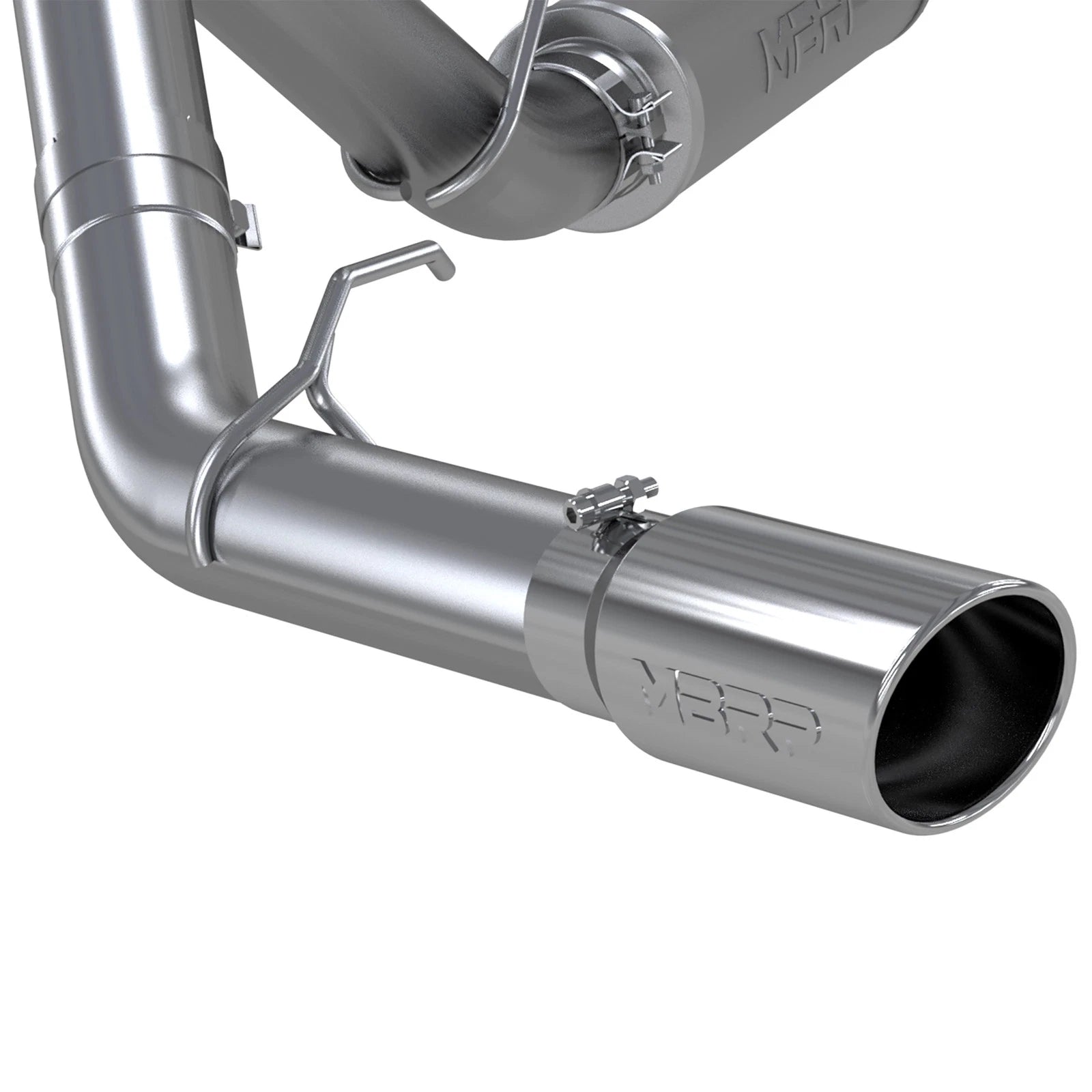 MBRP 2017+ Ford F-250/F-350 6.2L/7.3L Super/Crew Cab Single Side 4in T304 Catback Exhaust