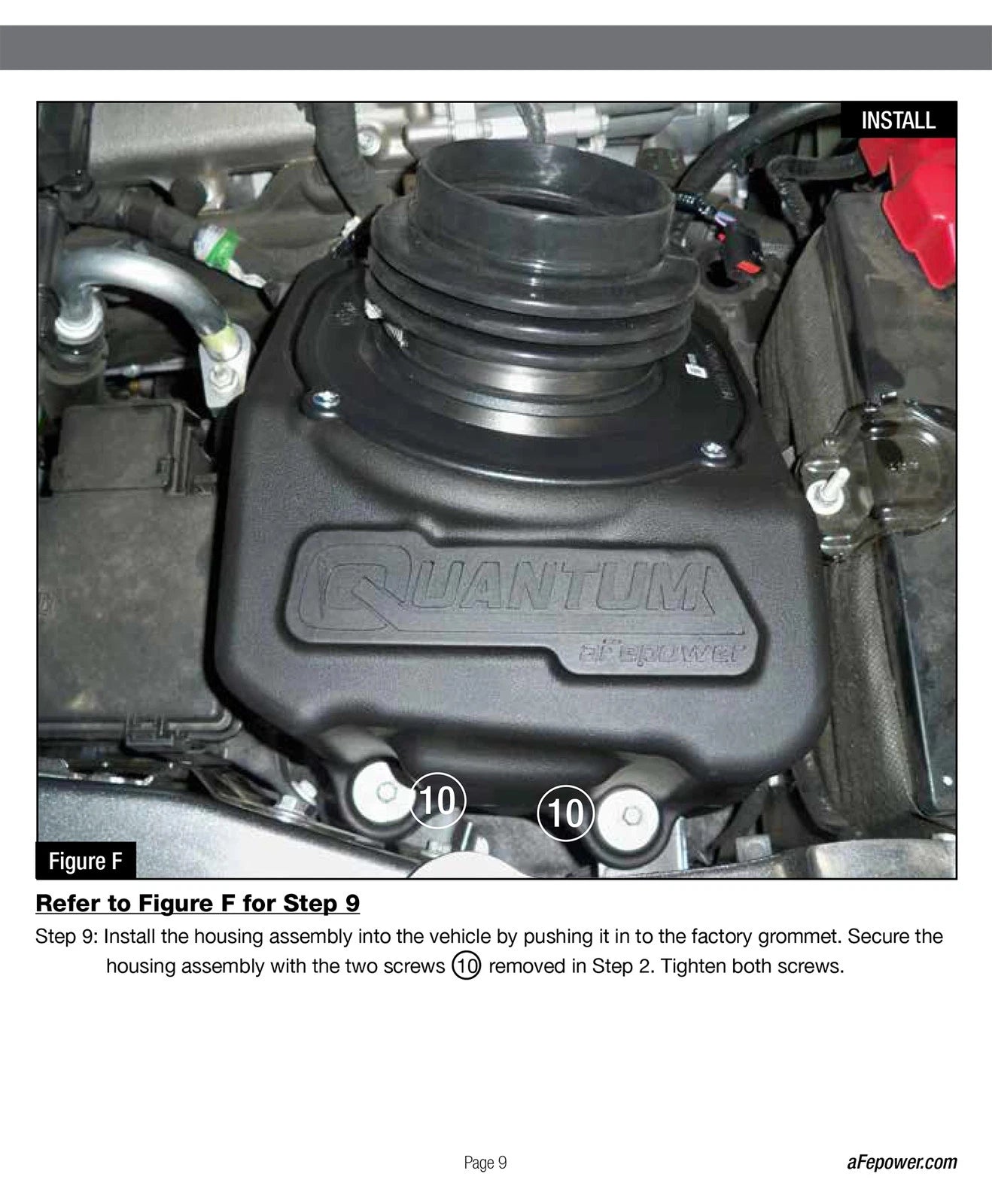aFe Quantum Pro DRY S Cold Air Intake System 17-18 Ford PowerStroke V8 6.7L (td)