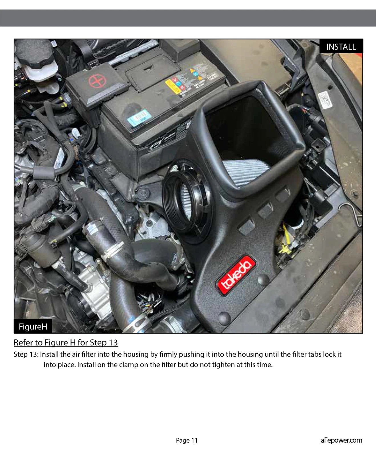 aFe Takeda Stage-2 AIS P5R 17-19 Hyundai Elantra Sport L4-1.6L (t)