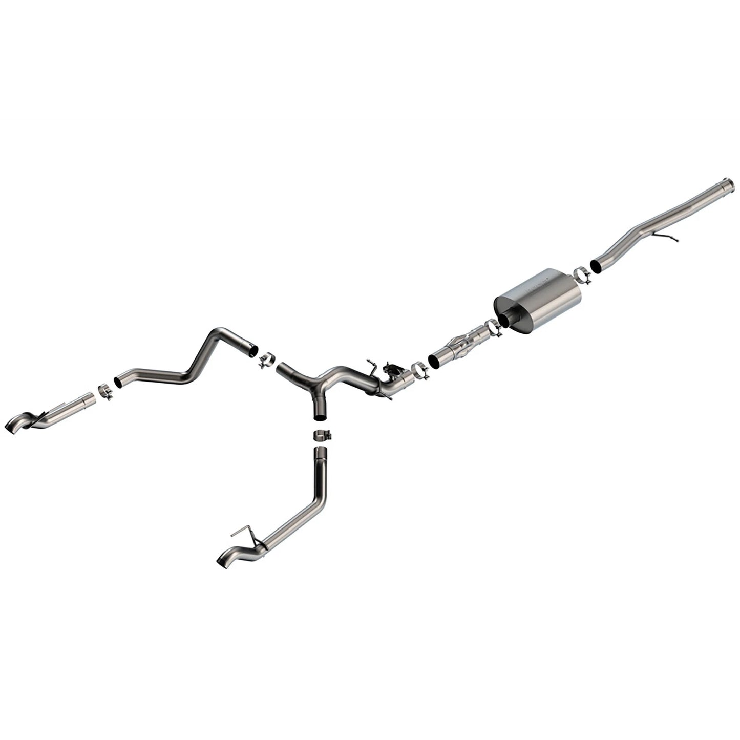 Borla 2024 Chevy Silverado 1500 6.2L V8 ATAK Catback Exhaust (Use Fact Fascia Tips)