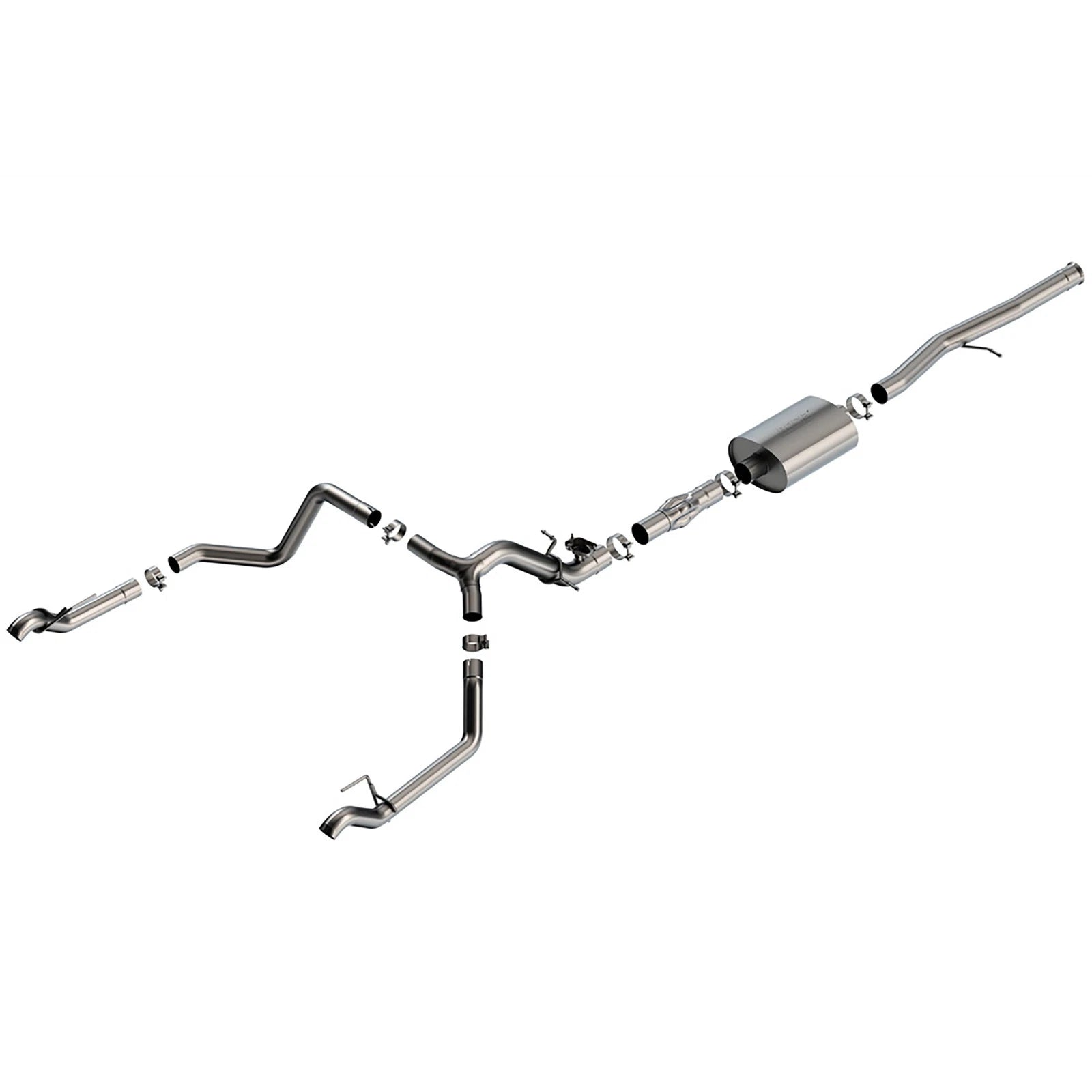 Borla 2024 Chevy Silverado 1500 6.2L V8 ATAK Catback Exhaust (Use Fact Fascia Tips)