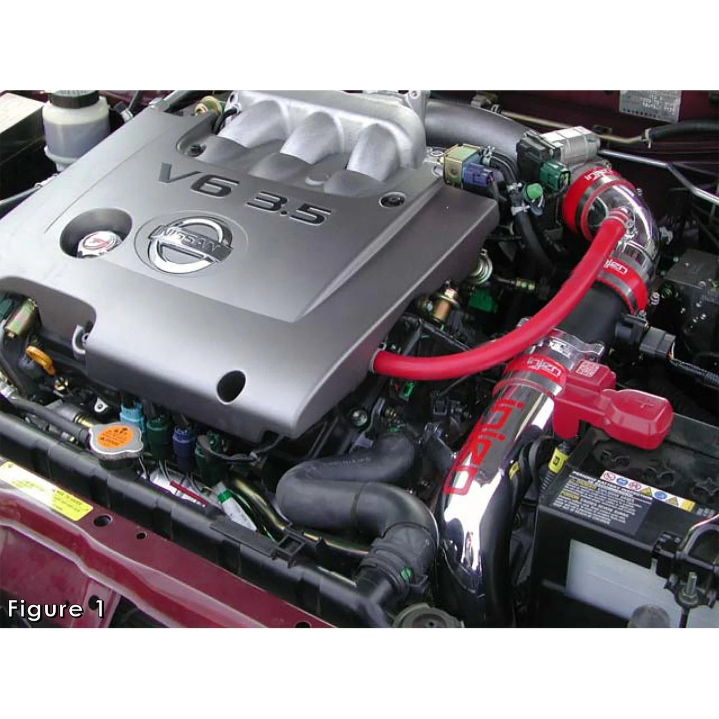 Injen 02-03 Nissan Maxima V6 3.5L Black Cold Air Intake *Special Order*