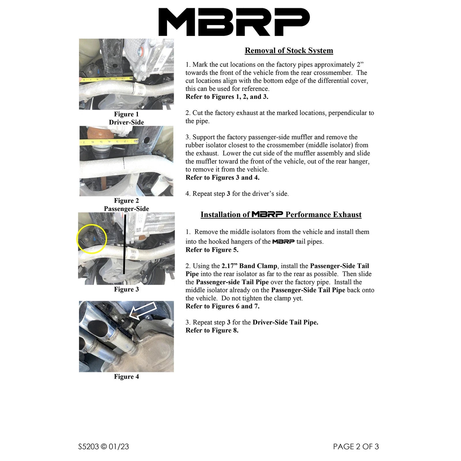 MBRP 20-21 Ford Explorer ST 3.0L EcoBoost Dual Rear Exit Axle Back w/ Quad Carbon Fiber Tips - T304