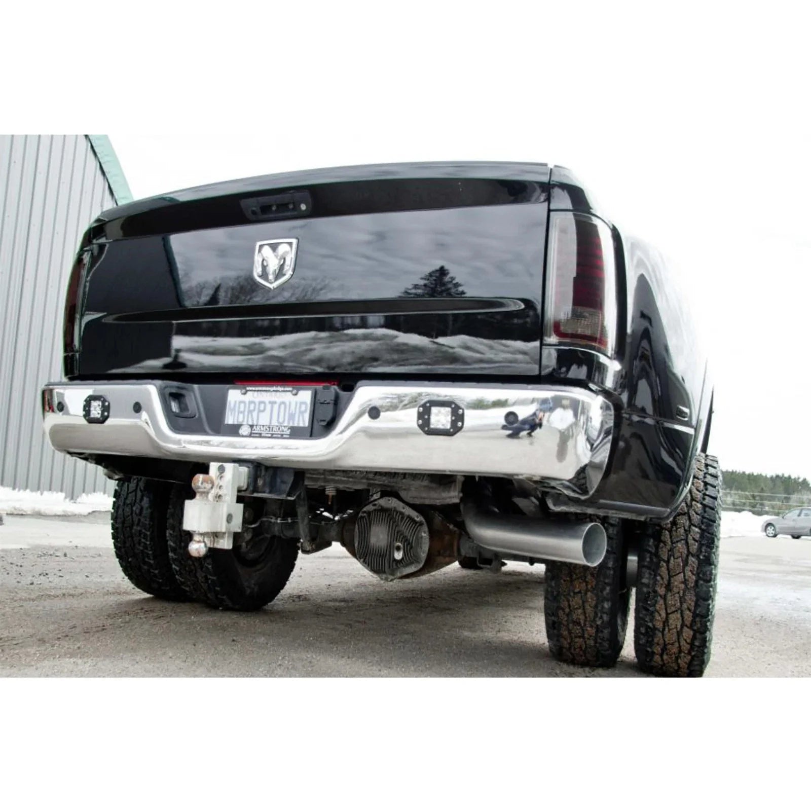 MBRP 13-14 Dodge Ram 2500/3500 Cummins 6.7L 5in Filter Back Exhaust Single Side Exit Alum