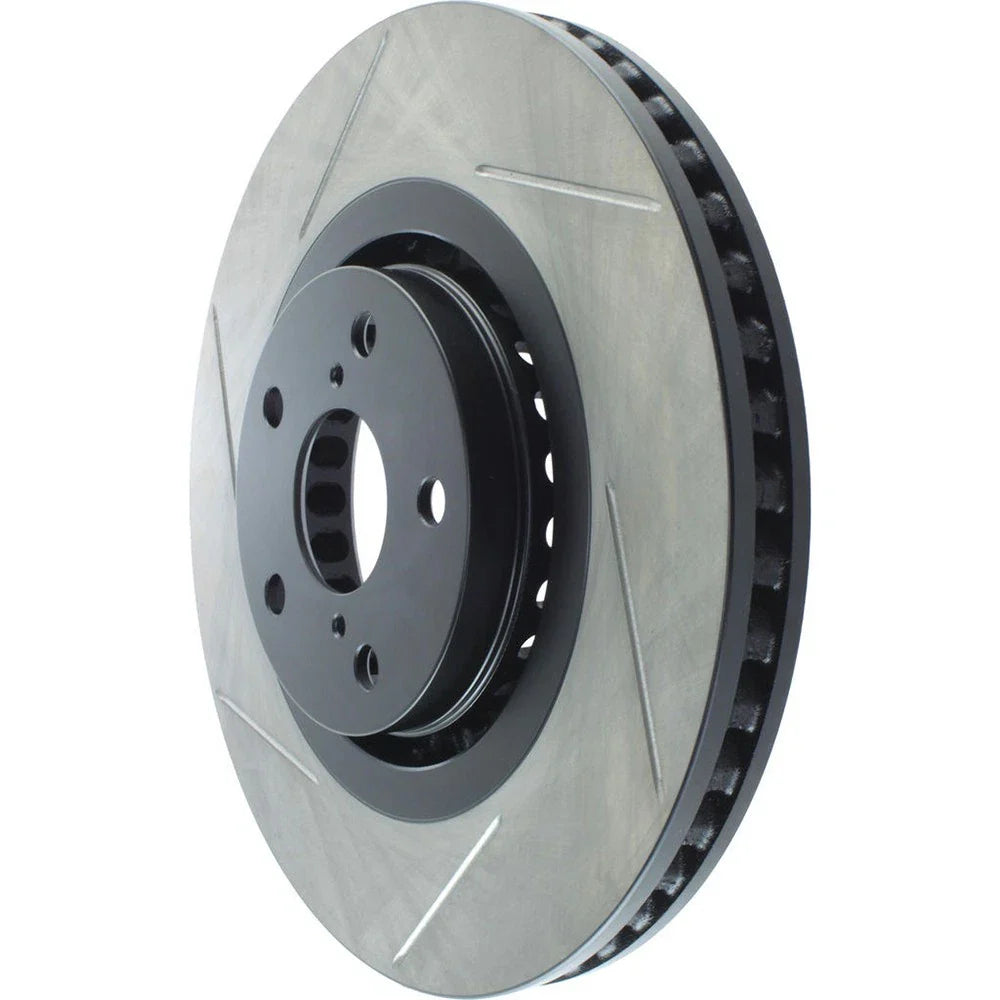 StopTech Power Slot 06-07 Lexus GS430 / 08 Lexus GS460/GS450H / 06-10 IS350 Slotted Right Front Rot
