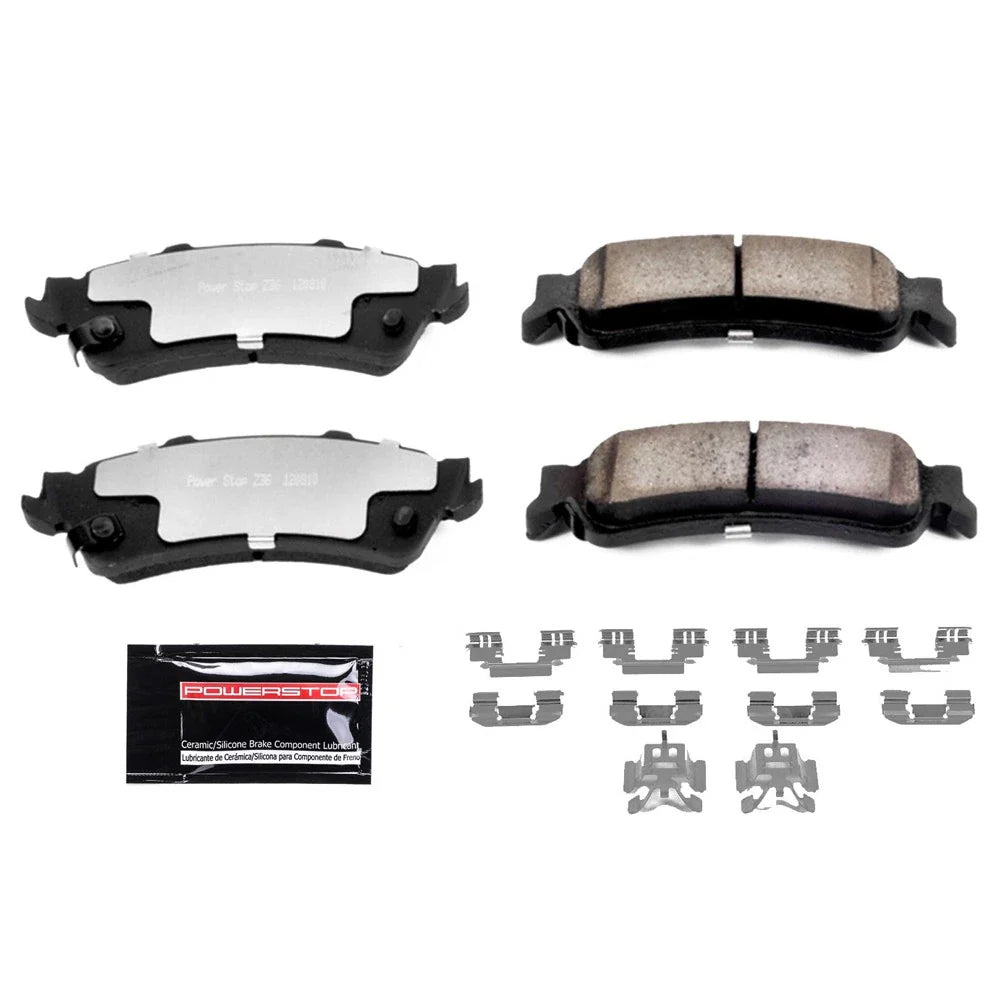 Power Stop 00-05 Cadillac DeVille Rear Z36 Truck & Tow Brake Pads w/Hardware