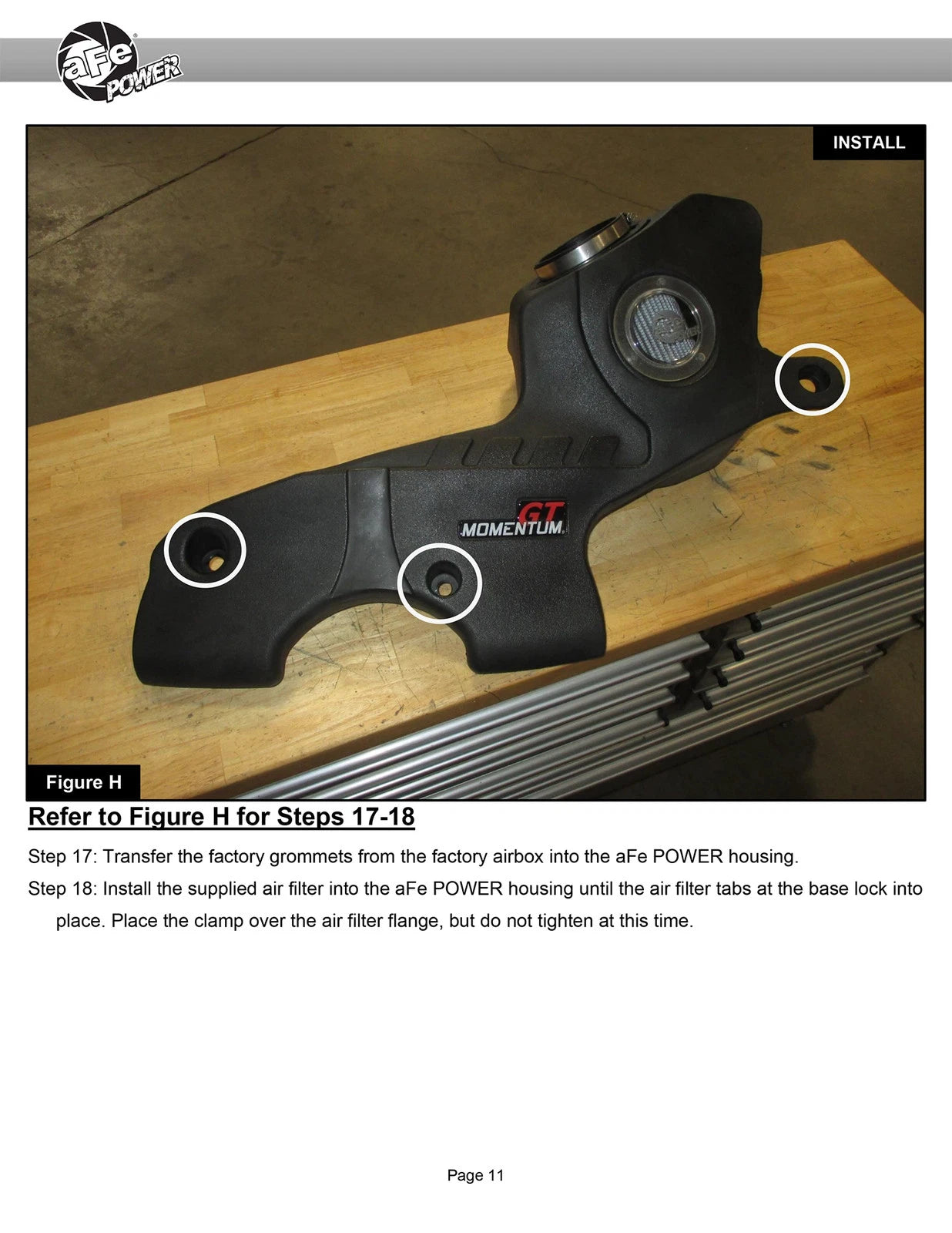 aFe 15-19 MINI Cooper S (F55/F56) L4 2.0L(t) B46 Momentum GT Cold Air Intake System w/ Pro 5R Filter
