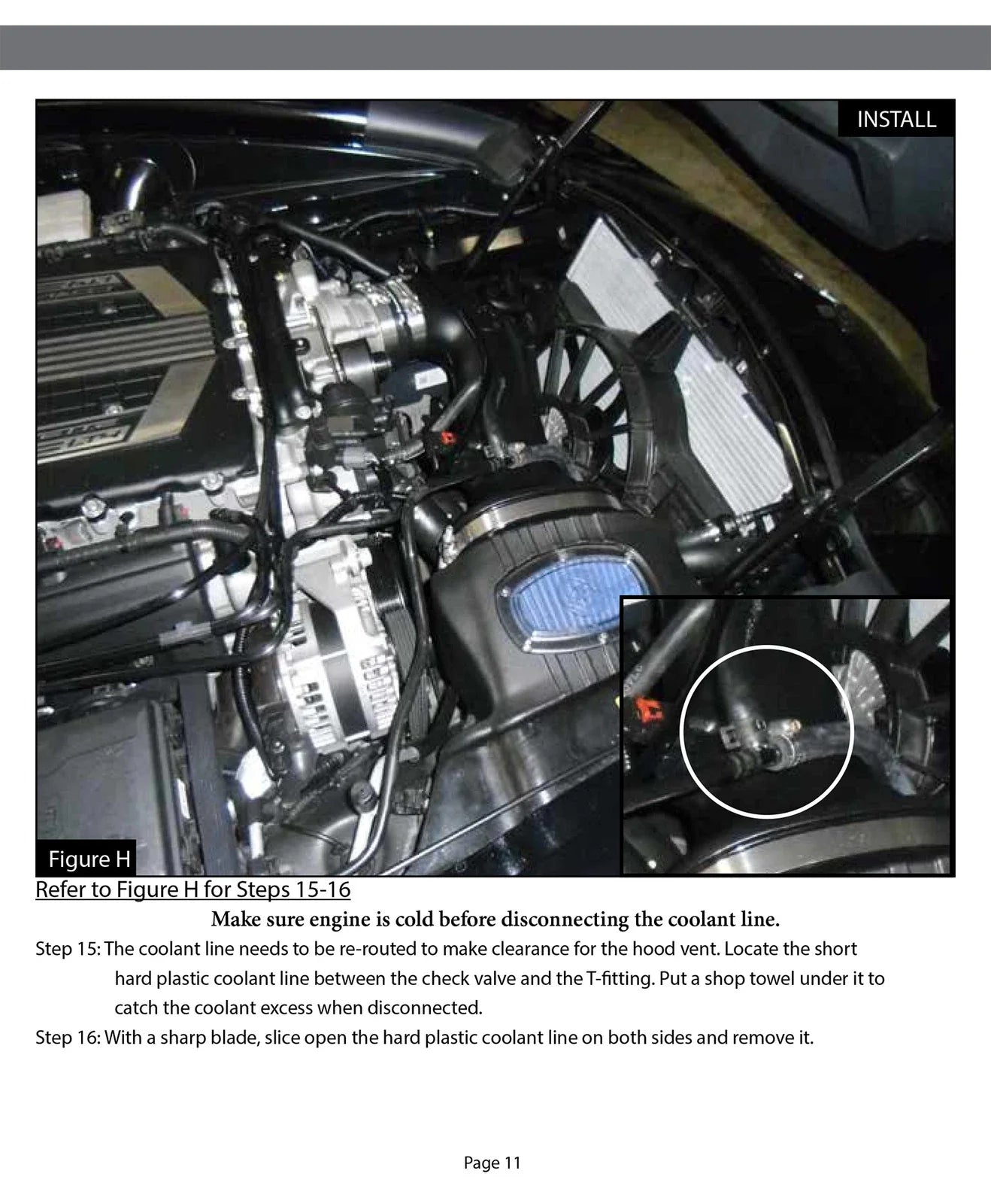 aFe Momentum Pro DRY S Cold Air Intake System 15-17 Chevy Corvette Z06 (C7) V8-6.2L (sc)