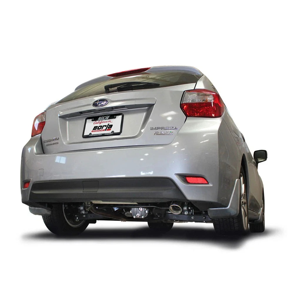 Borla 13-14 Subaru Impreza/XV Crosstrek 2.0L AT/MT AWD 5Dr Single Round Rolled Rear Right Exit Exht
