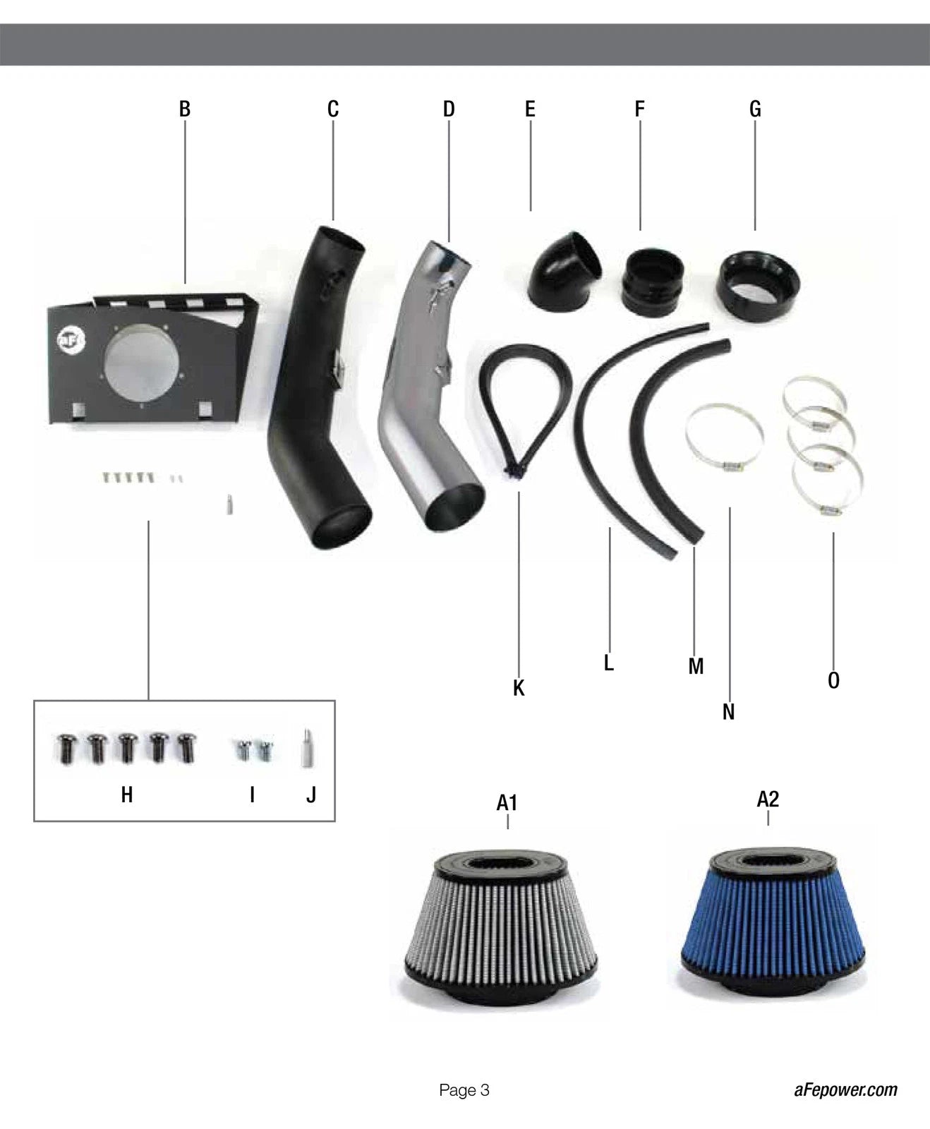aFe MagnumFORCE Intakes Stage-2 P5R AIS P5R Ford F-150 11-12 V8-5.0L (blk)