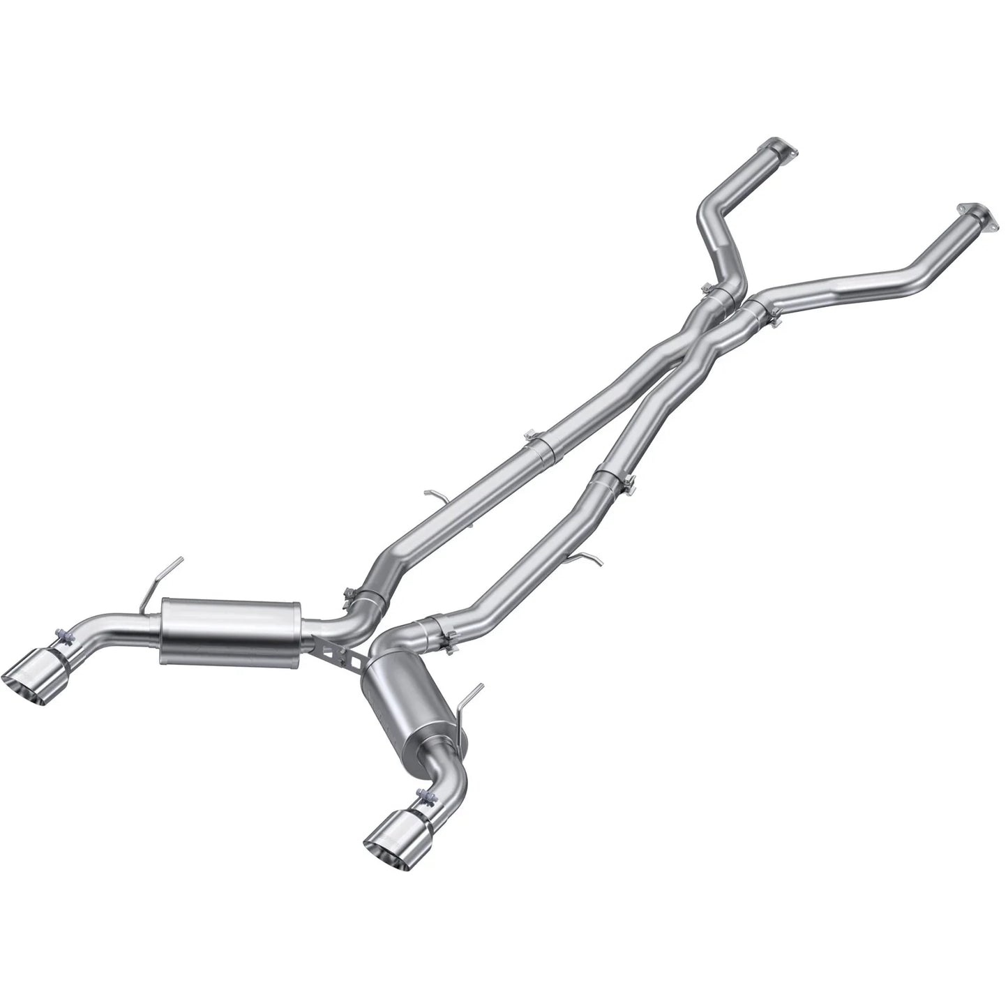 MBRP 16-22 Infiniti Q50 3.0L FWD/AWD 3in Cat Back w/ 4.5in OD Tips - T304