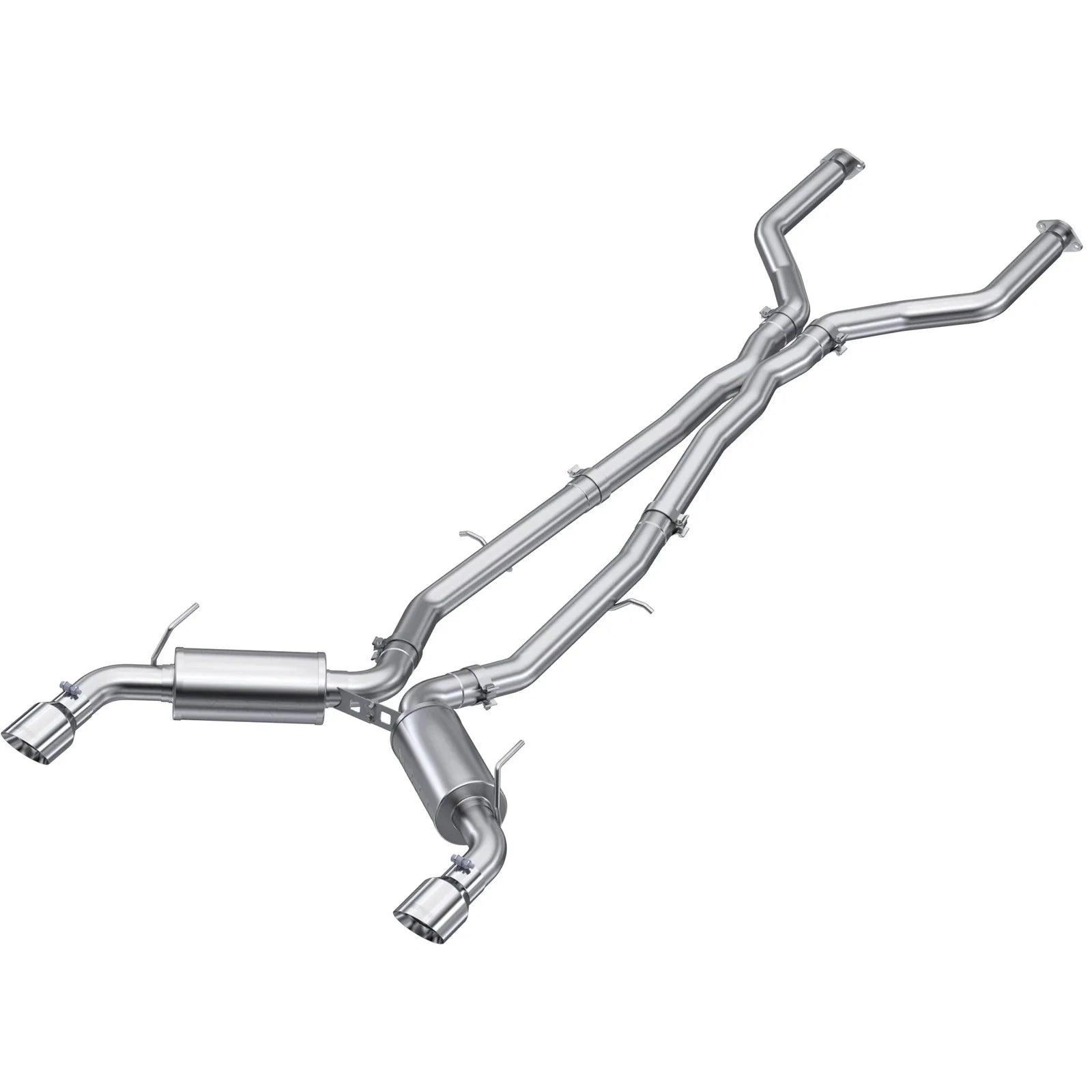 MBRP 16-22 Infiniti Q50 3.0L FWD/AWD 3in Cat Back w/ 4.5in OD Tips - T304