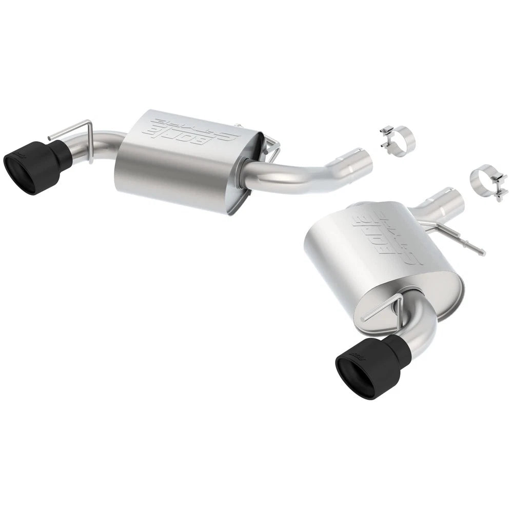 Borla 2016-2018 Chevrolet Camaro SS AT/MT RWD Ceramic Black S-Type Exhaust (w/o NPP)